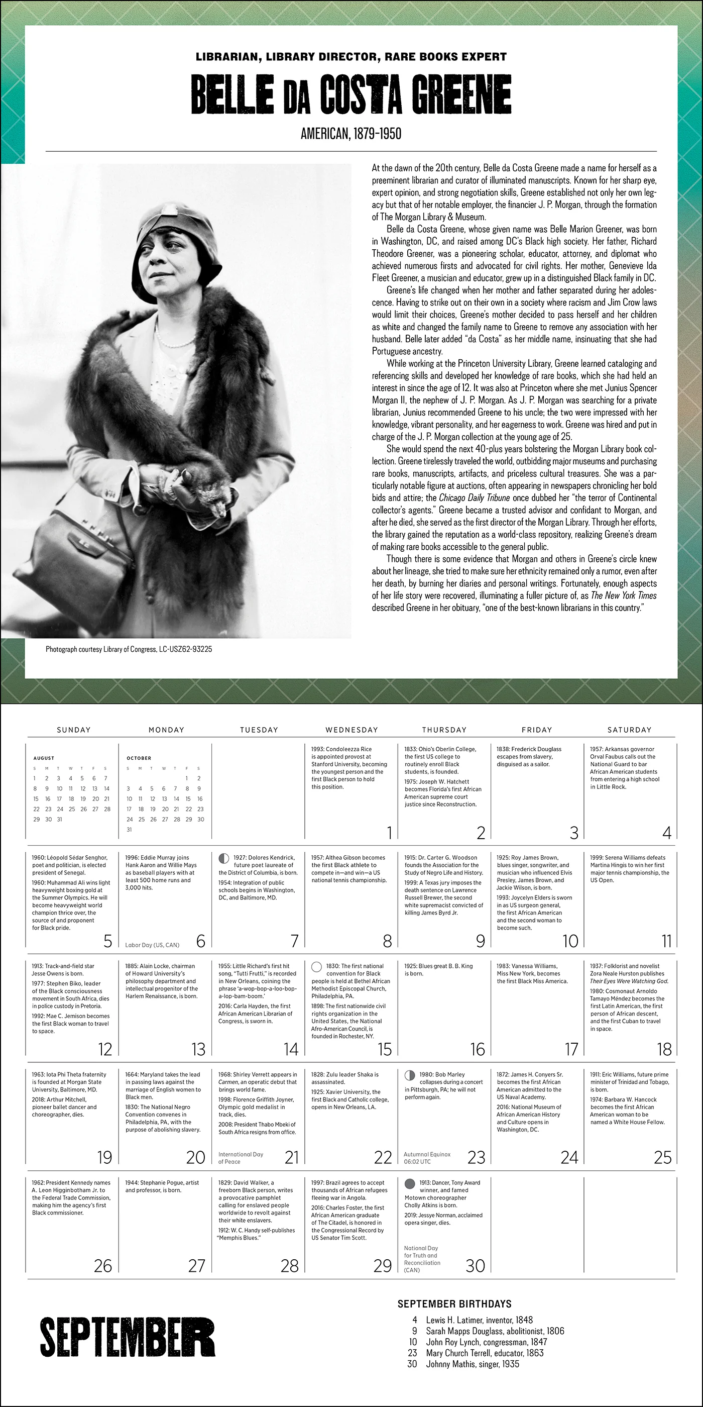A Journey into 365 Days of Black History 2027 Wall Calendar - Image 3