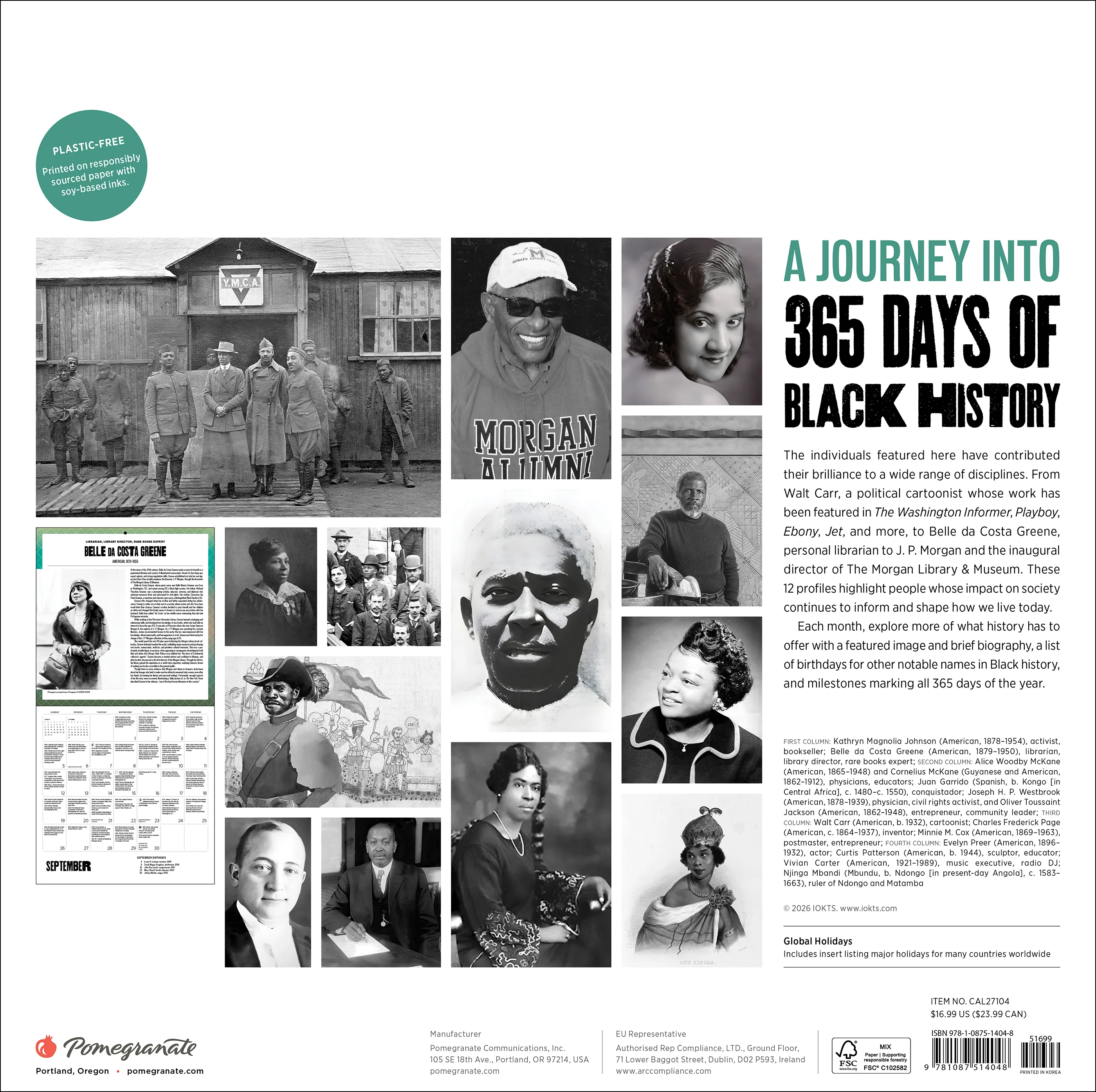 A Journey into 365 Days of Black History 2027 Wall Calendar - Image 4