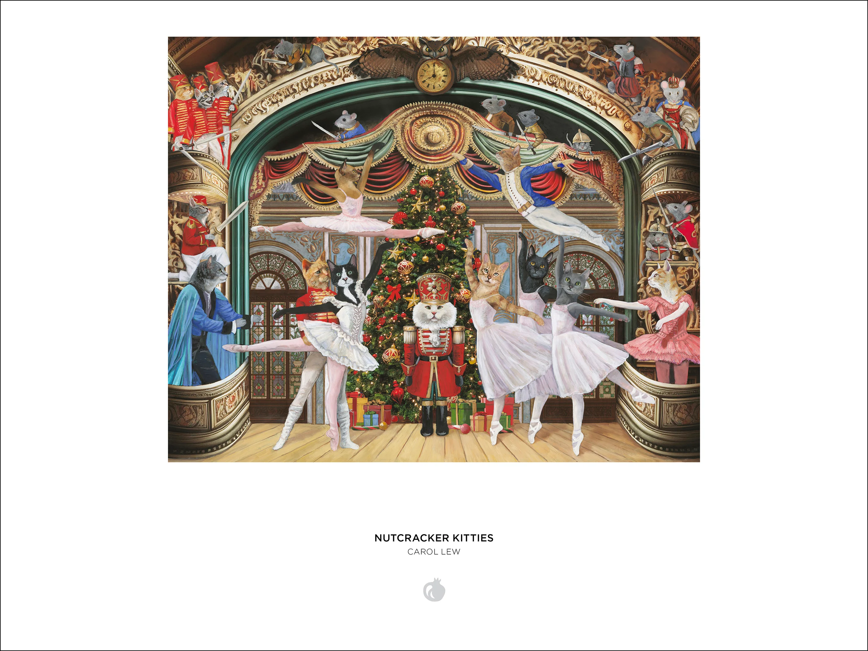 Carol Lew: Nutcracker Kitties 1000-Piece Jigsaw Puzzle - Image 3