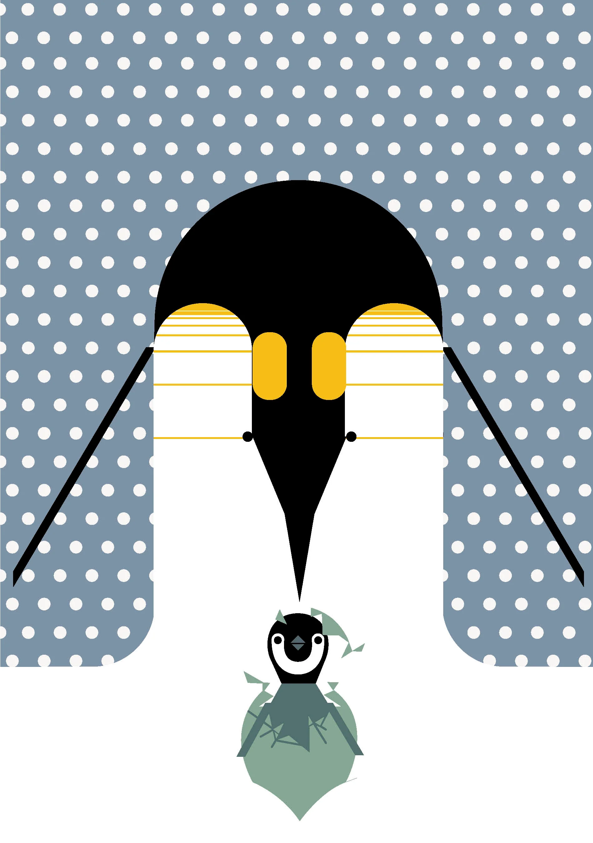 Charley Harper: Penguin Celebration Holiday Cards - Image 2