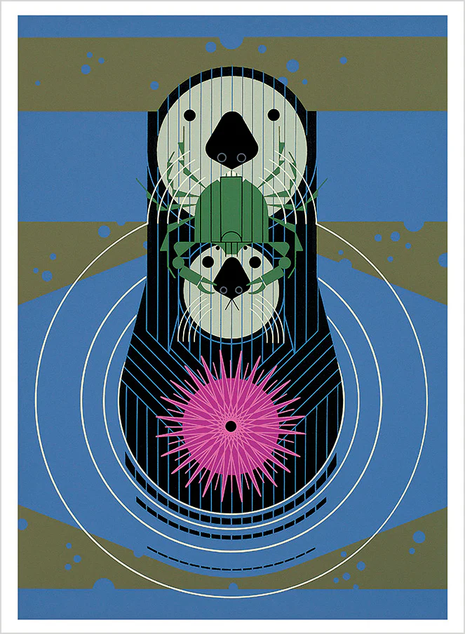 Charley Harper: The Animal Kingdom Book of Postcards - Image 4