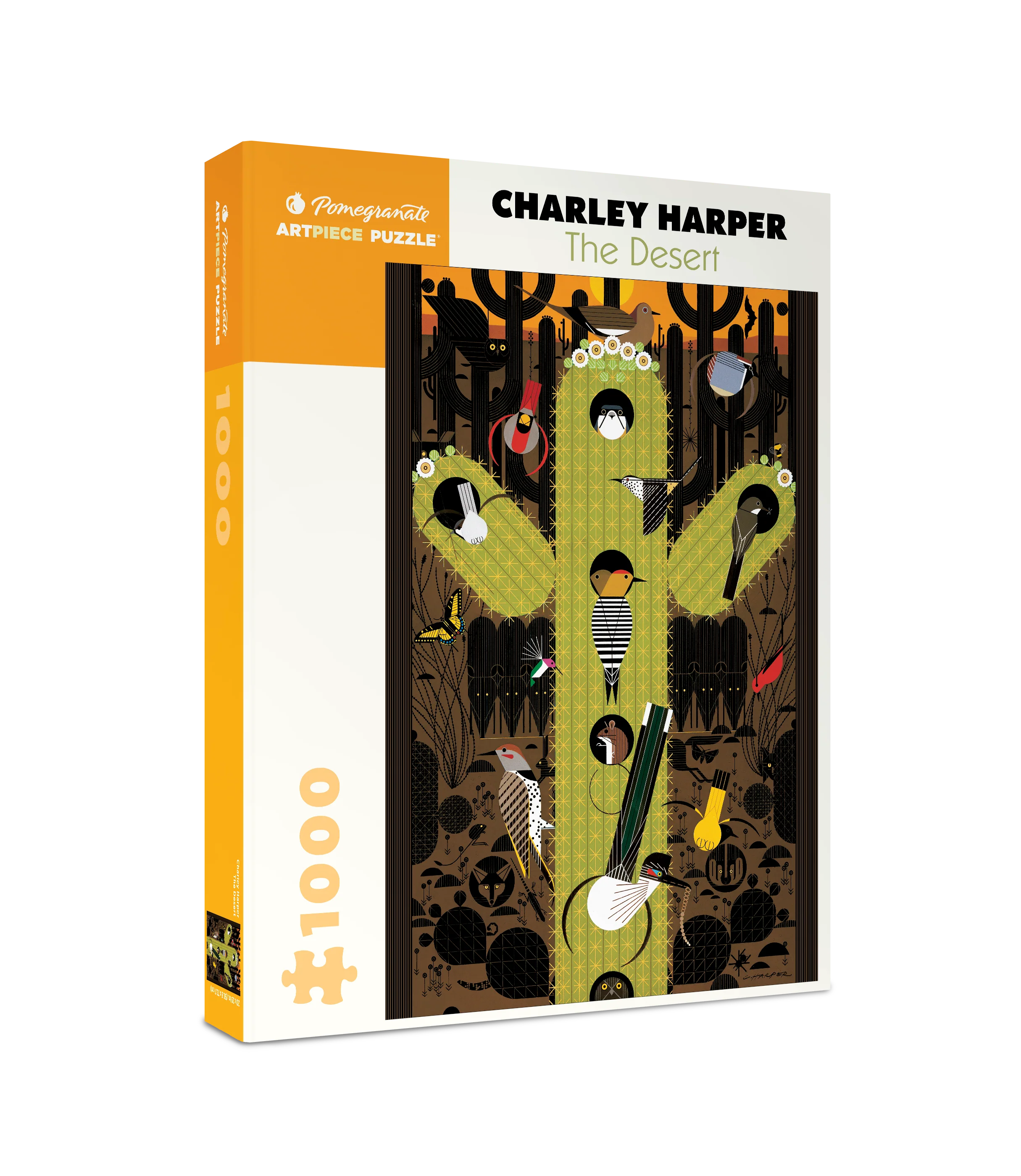 Charley Harper: The Desert 1000-Piece Jigsaw Puzzle