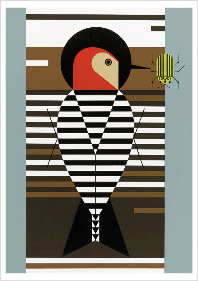 Charley Harper: Woodpeckers Notecard Folio - Image 2