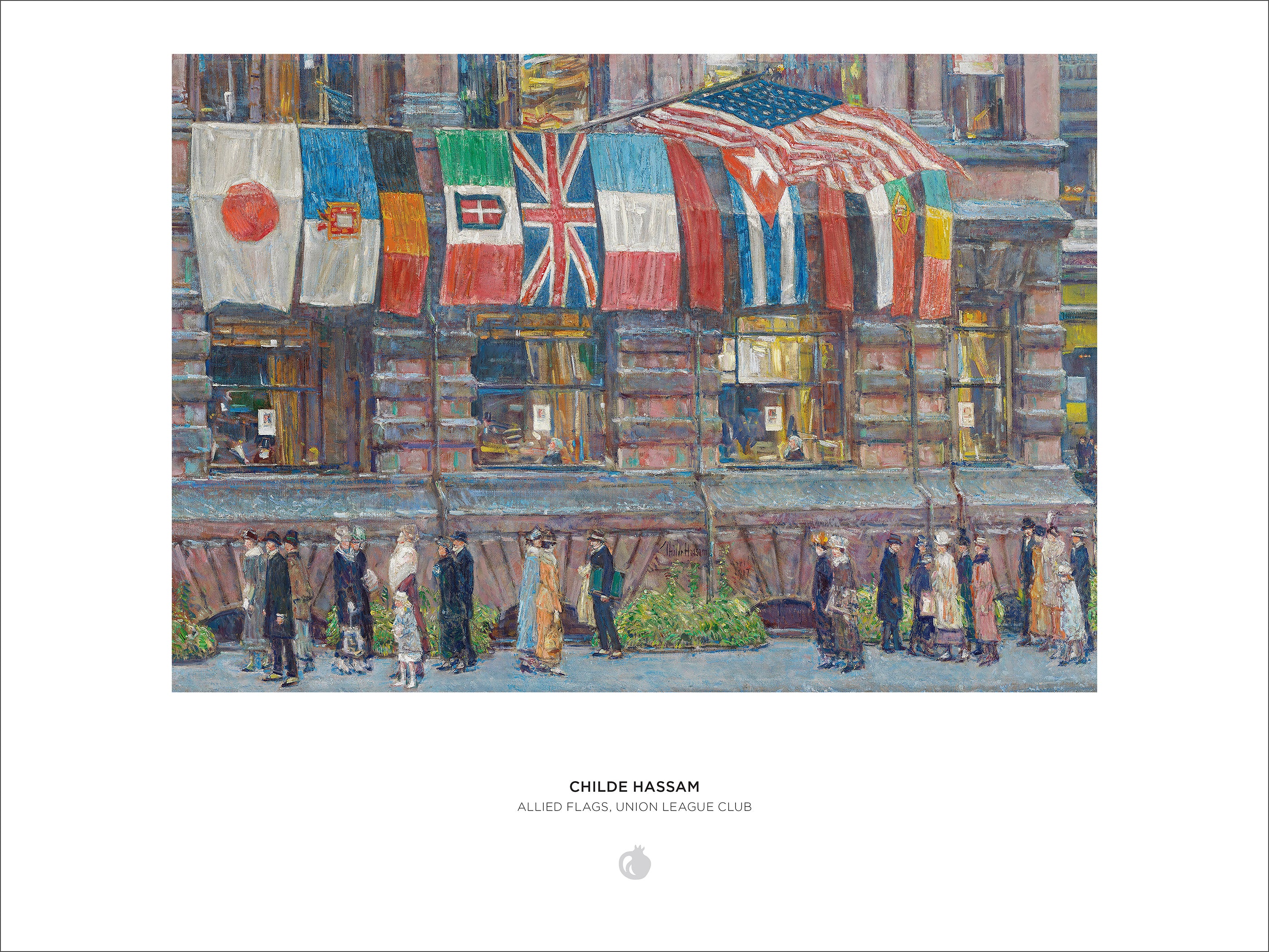Childe Hassam: Allied Flags 1000-Piece Jigsaw Puzzle - Image 3