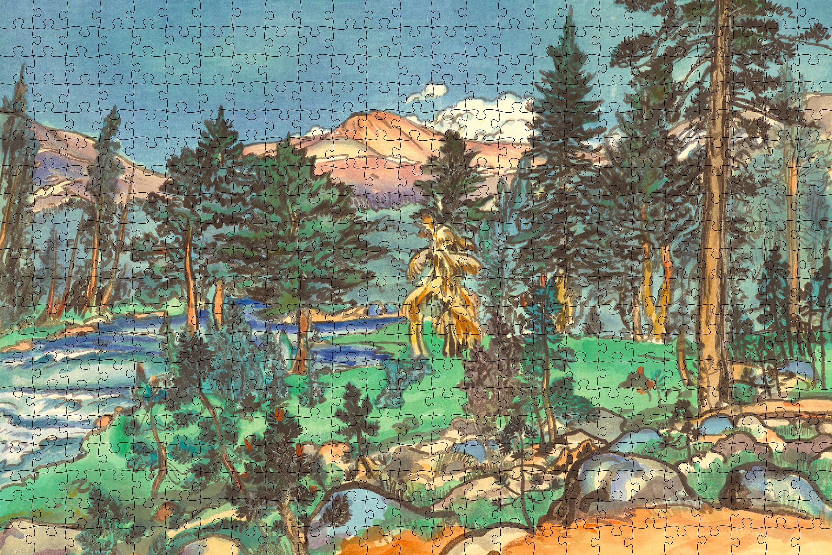 Chiura Obata 500-Piece Jigsaw Puzzle - Image 2