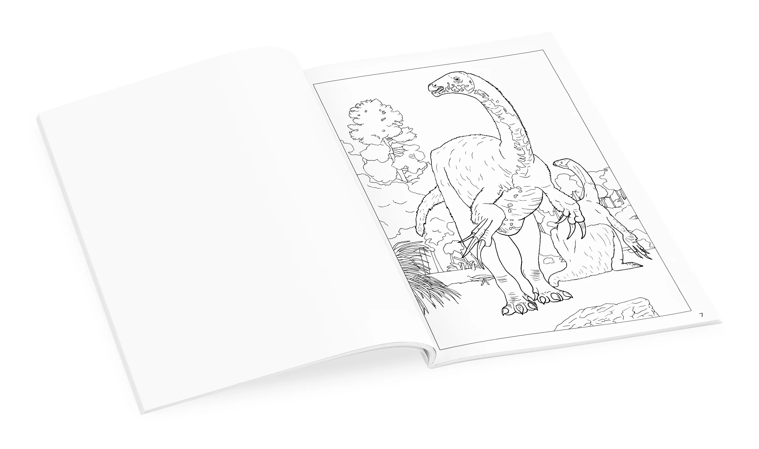 Dinosaurs Coloring Book - Image 4