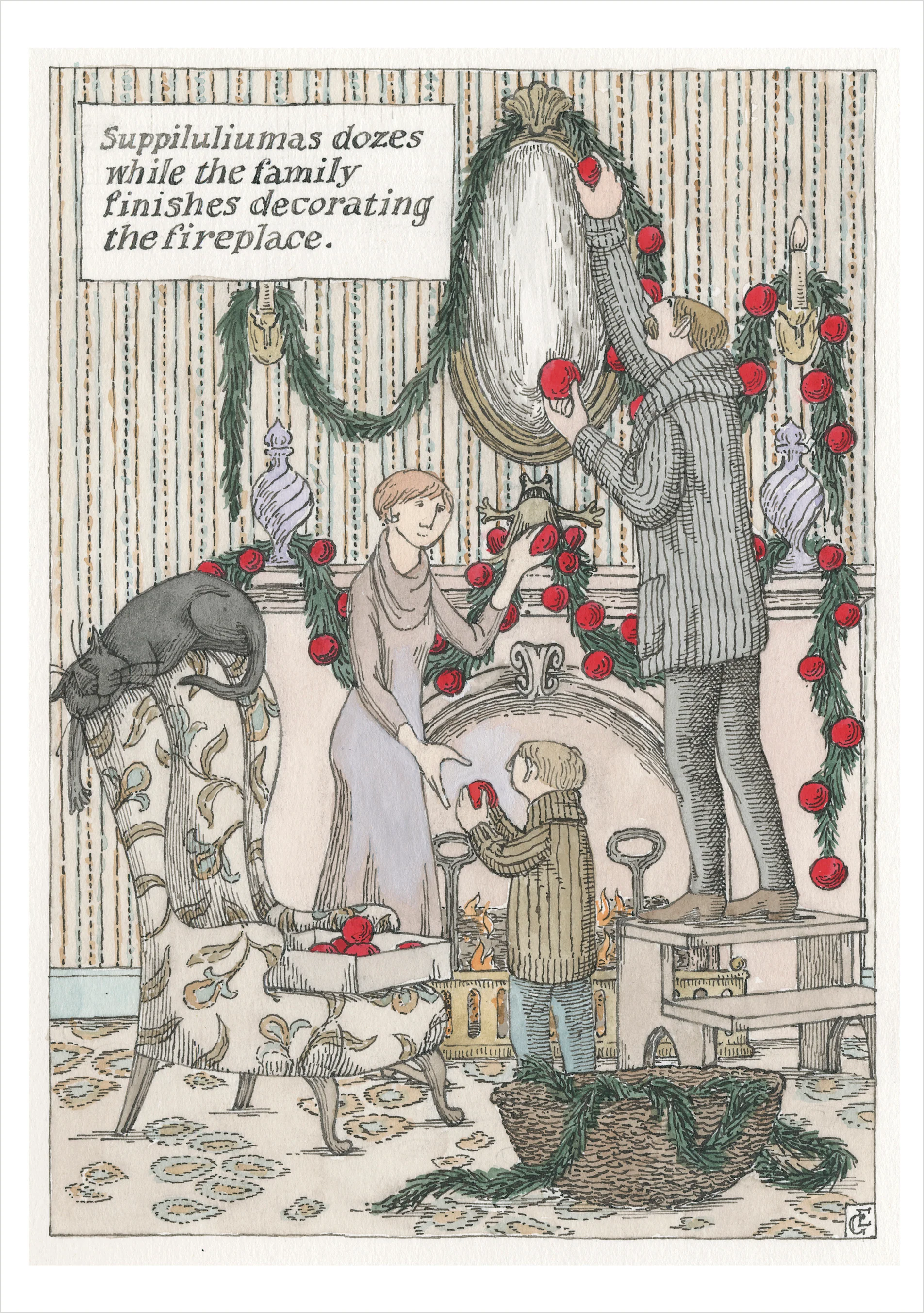 Edward Gorey Holiday Card Assortment - Image 3