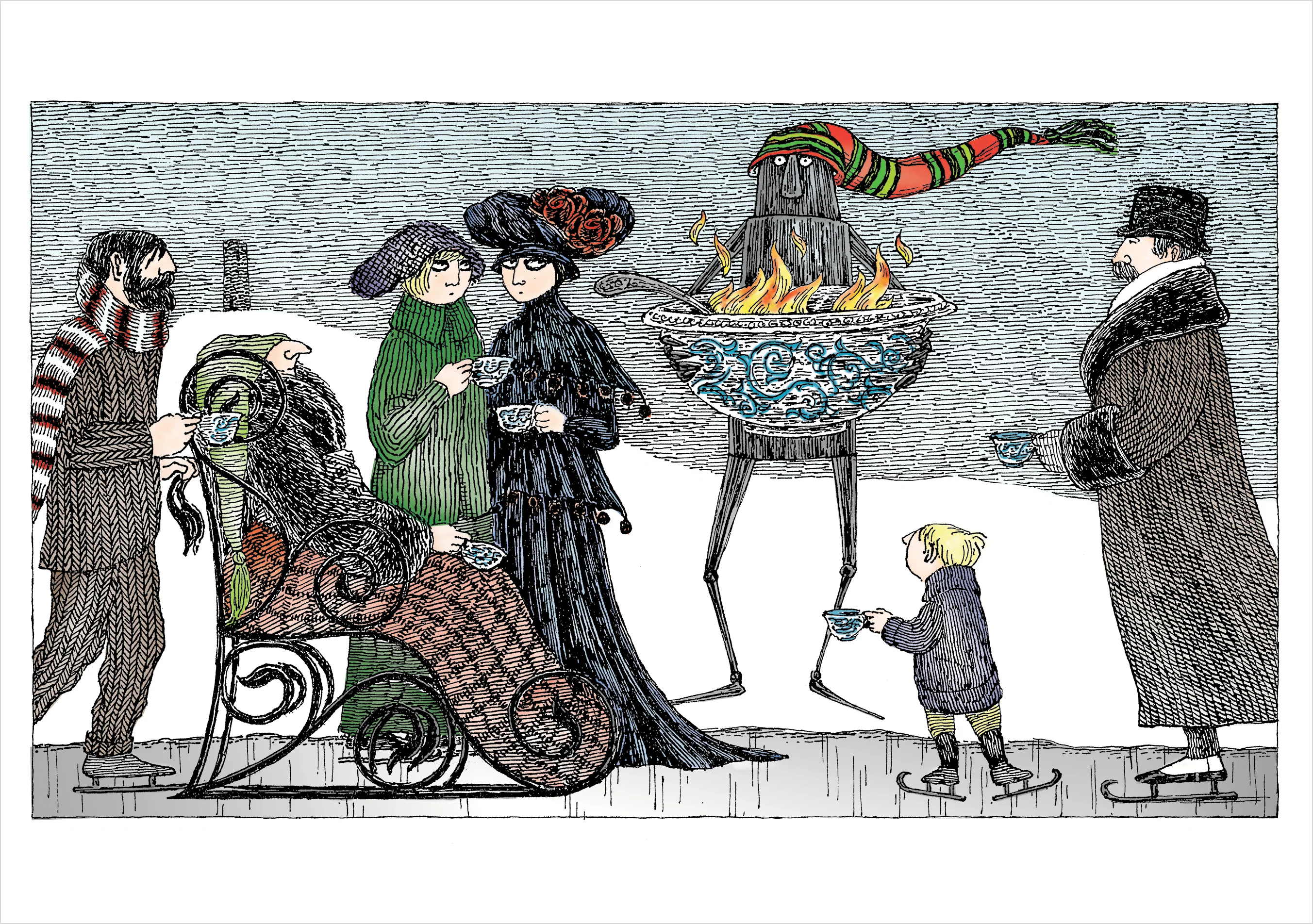 Edward Gorey Holiday Card Assortment - Image 5