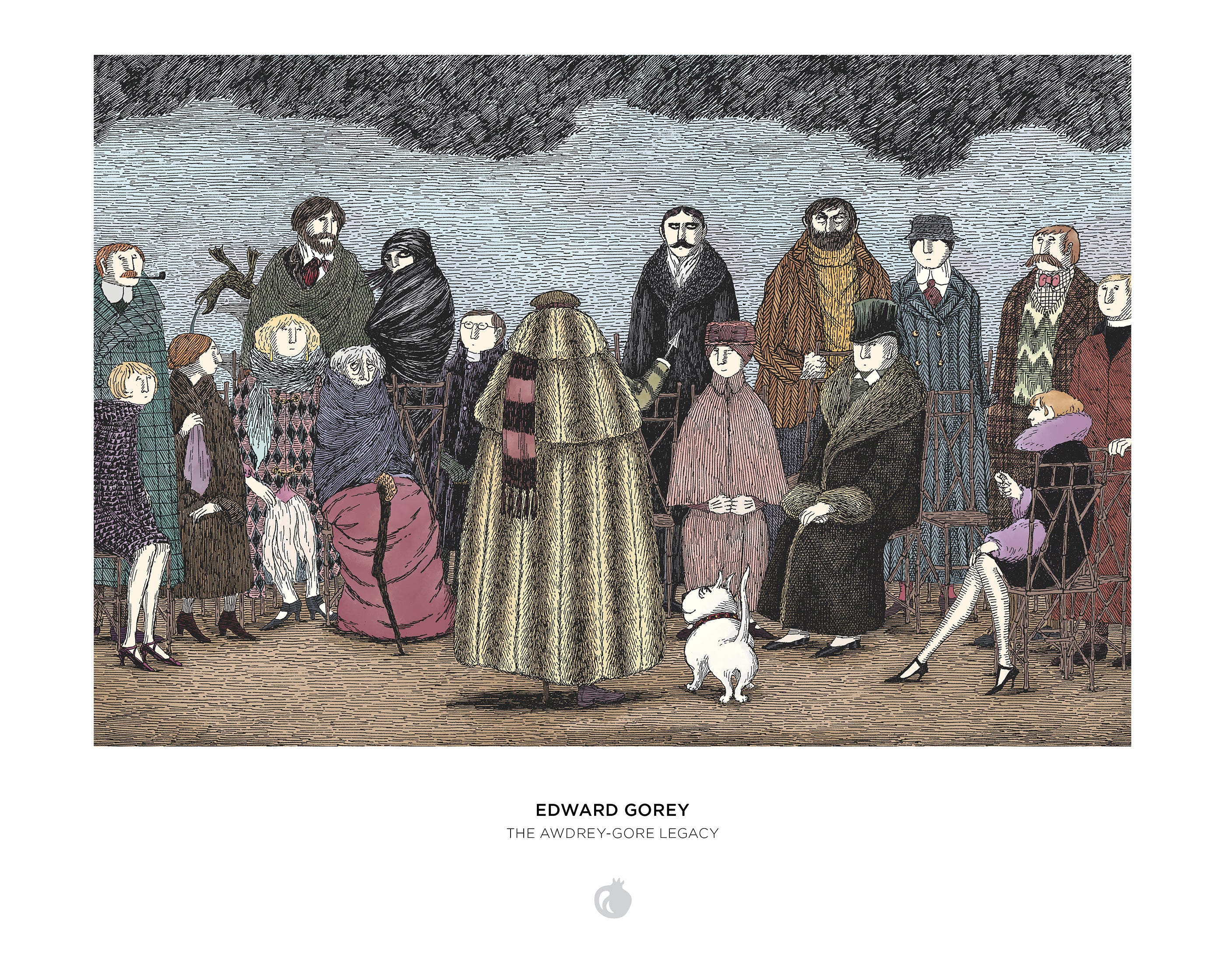 Edward Gorey: The Awdrey-Gore Legacy 500-Piece Jigsaw Puzzle - Image 3