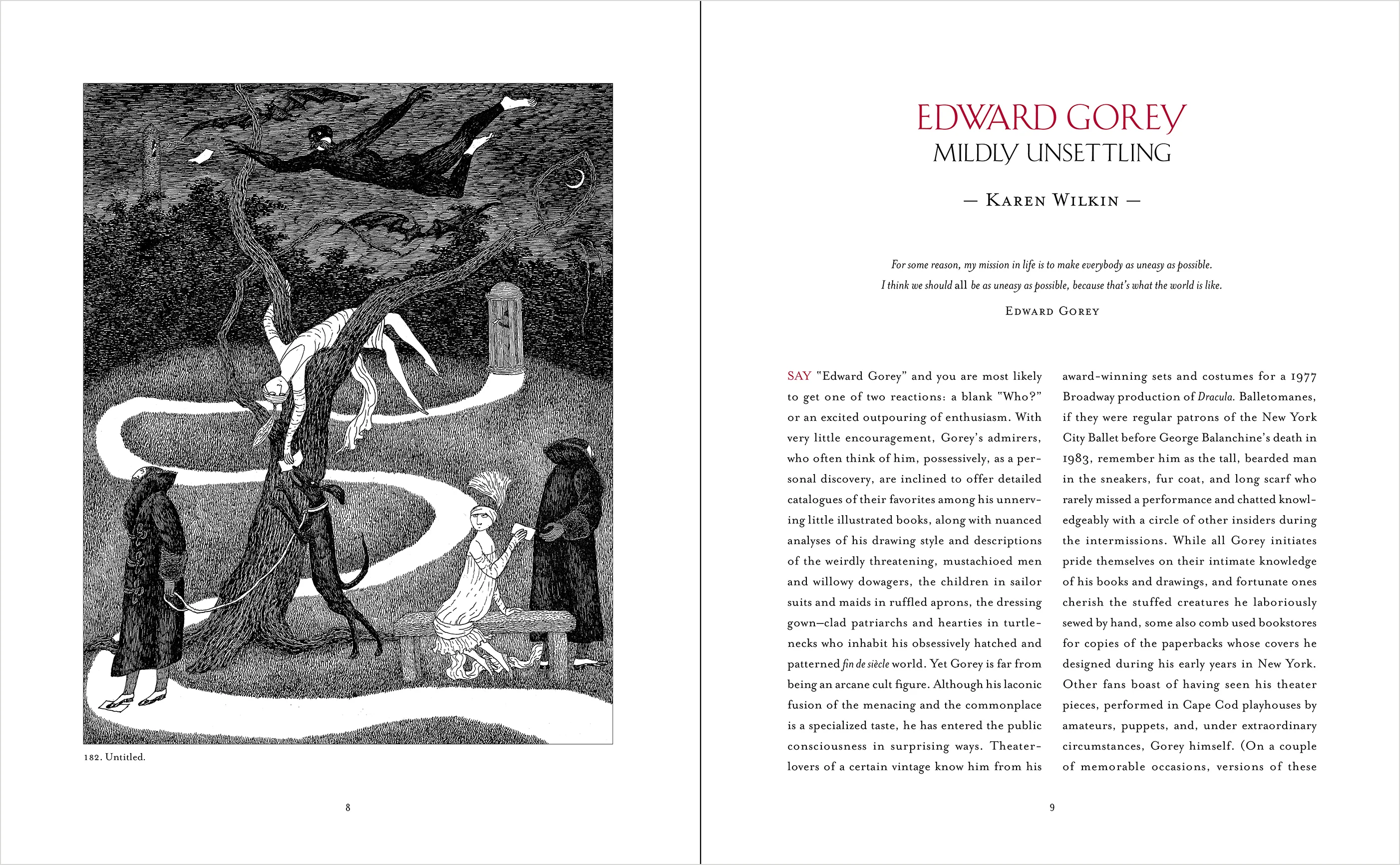 Elegant Enigmas: The Art of Edward Gorey - Image 2