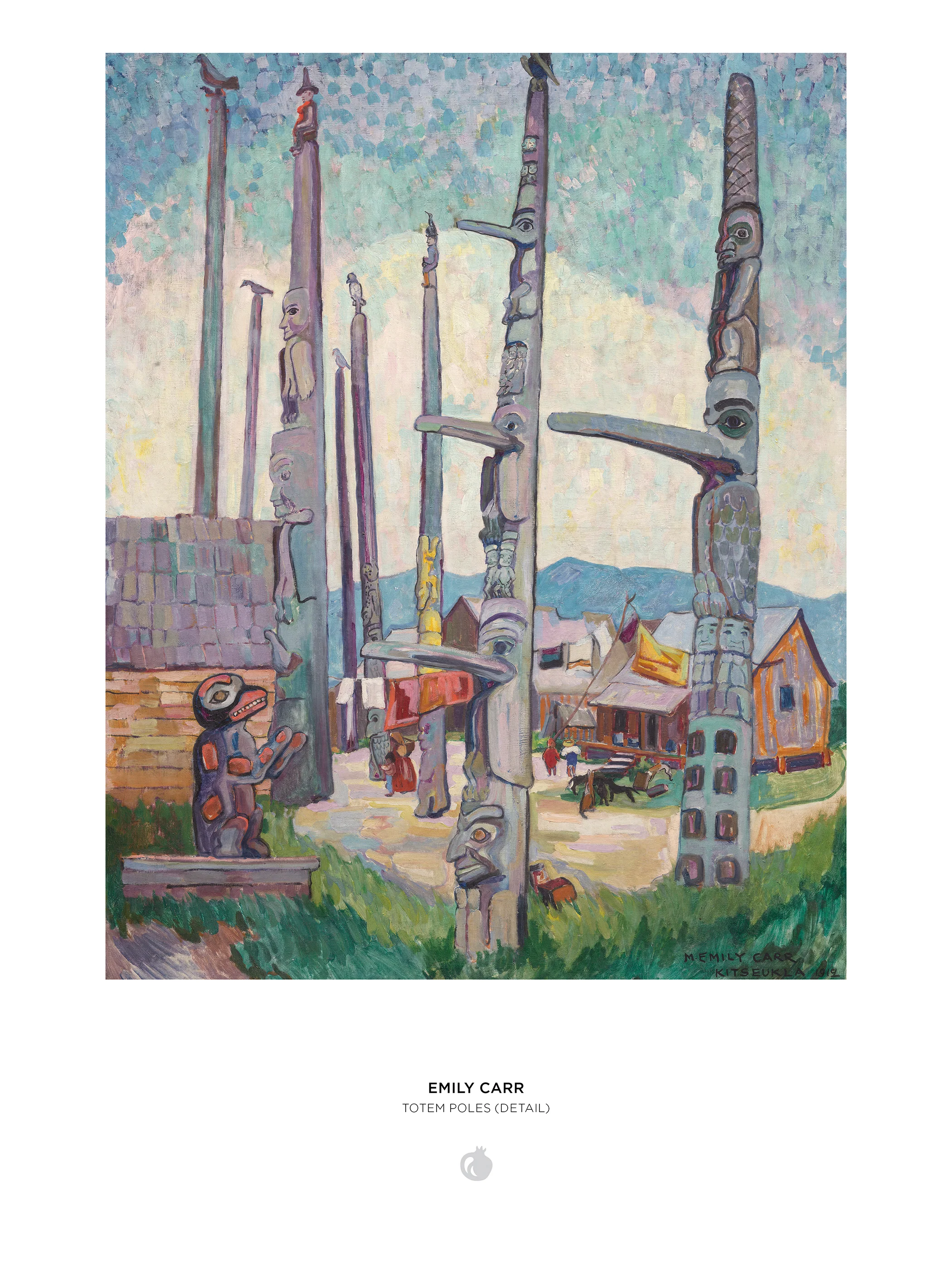 Emily Carr: Totem Poles 1000-Piece Jigsaw Puzzle - Image 3