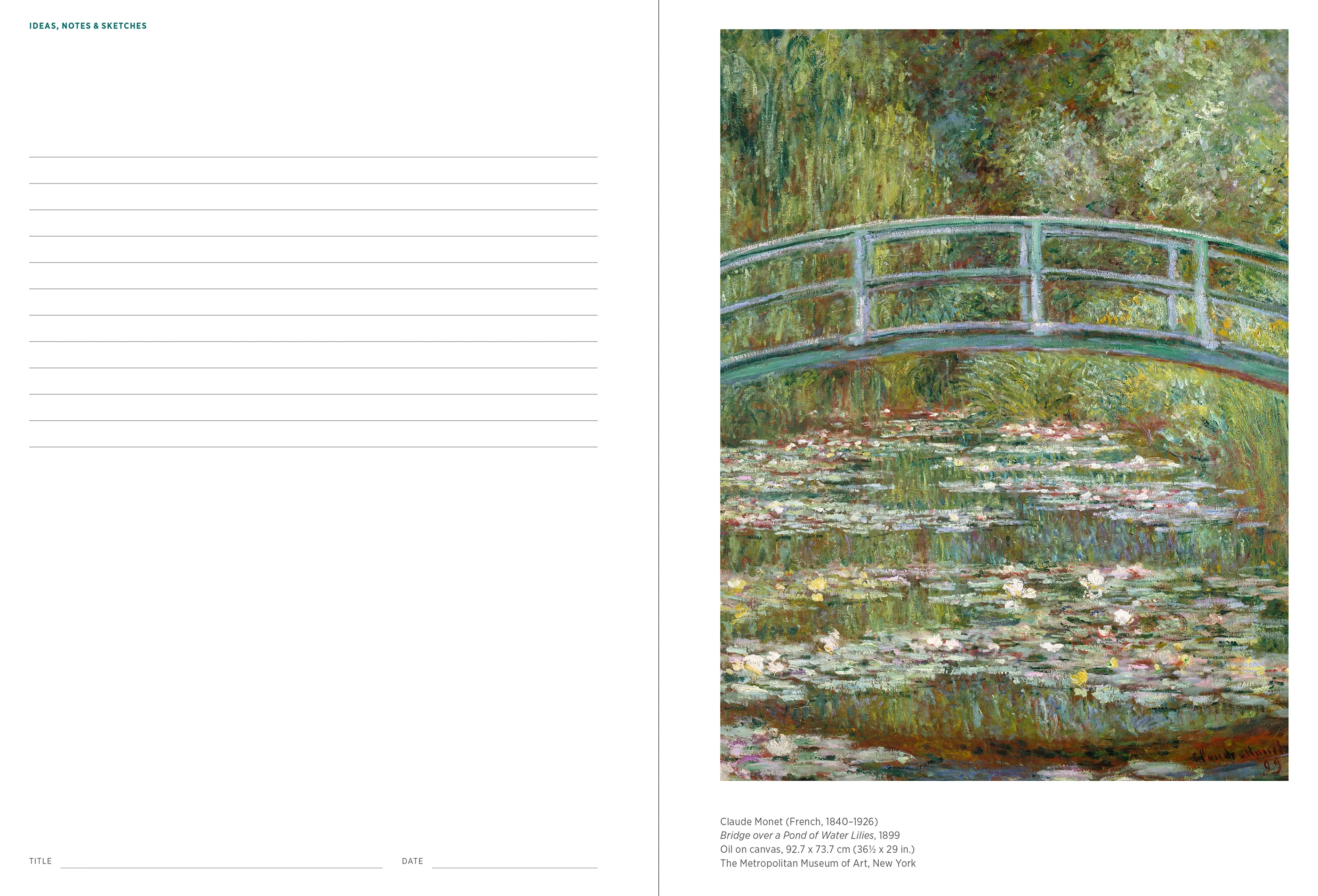 French Impressionists Timeless Planner - Image 4