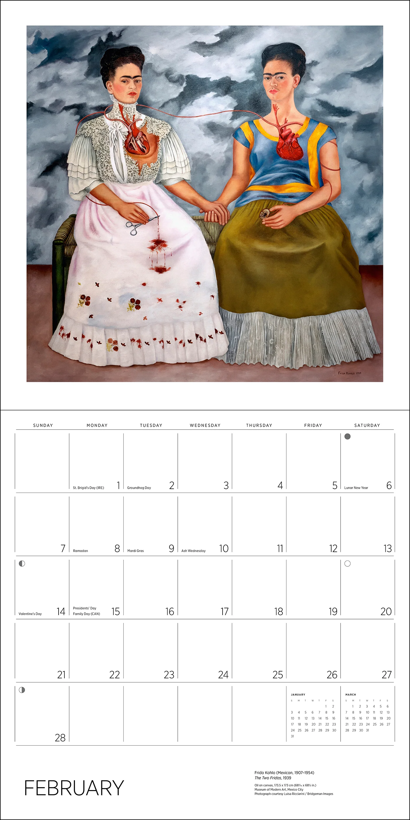 Frida Kahlo 2027 Wall Calendar - Image 3