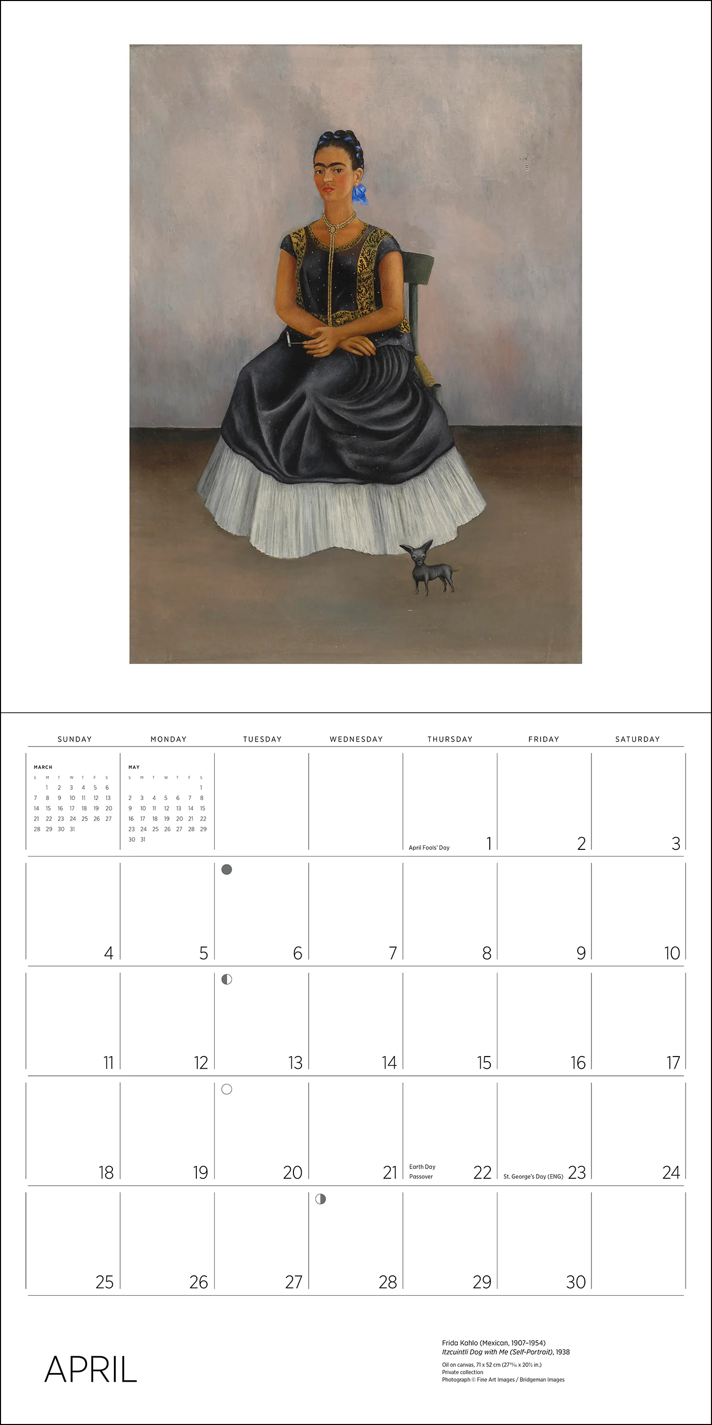 Frida Kahlo 2027 Wall Calendar - Image 5