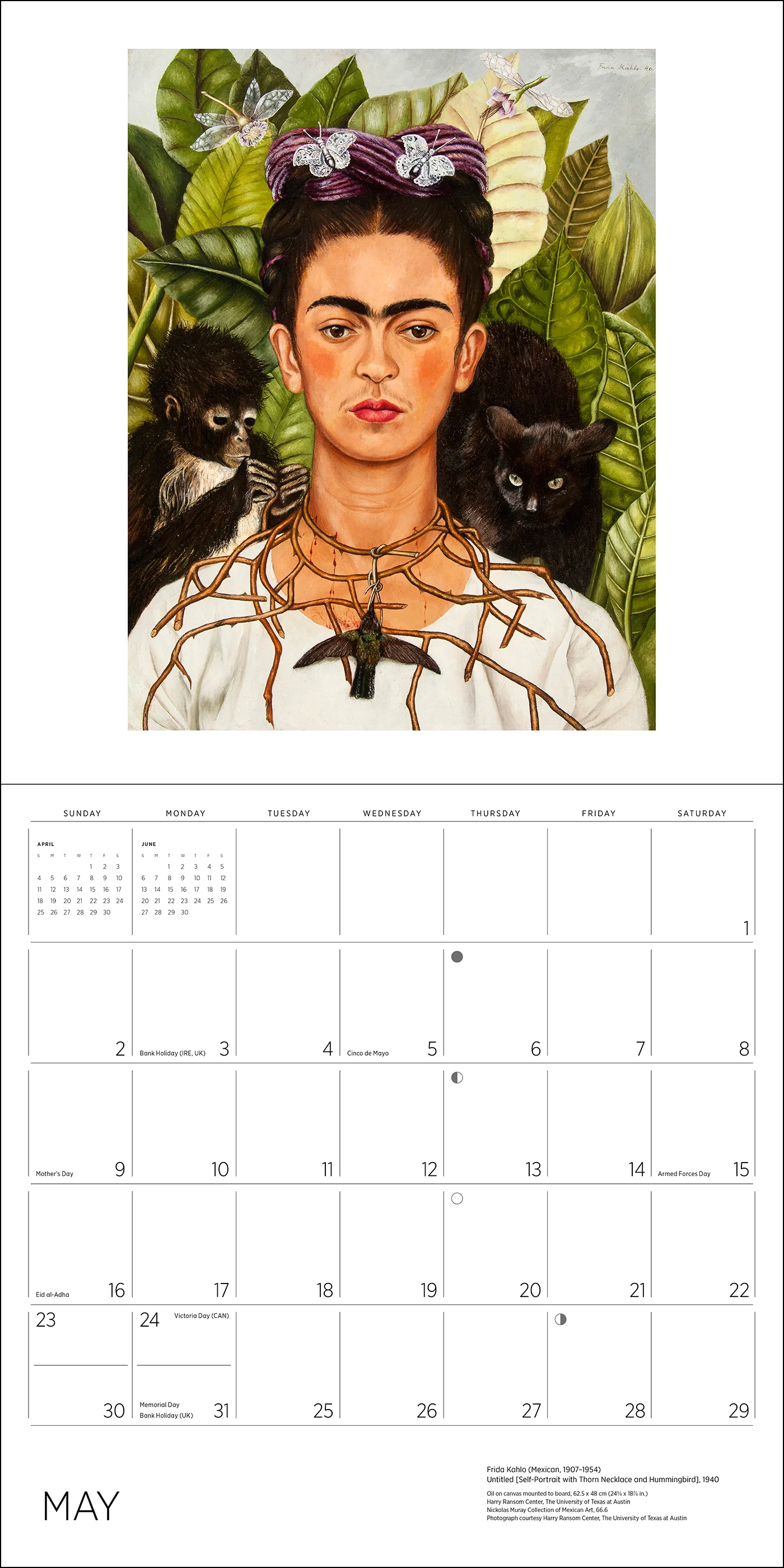 Frida Kahlo 2027 Wall Calendar - Image 6