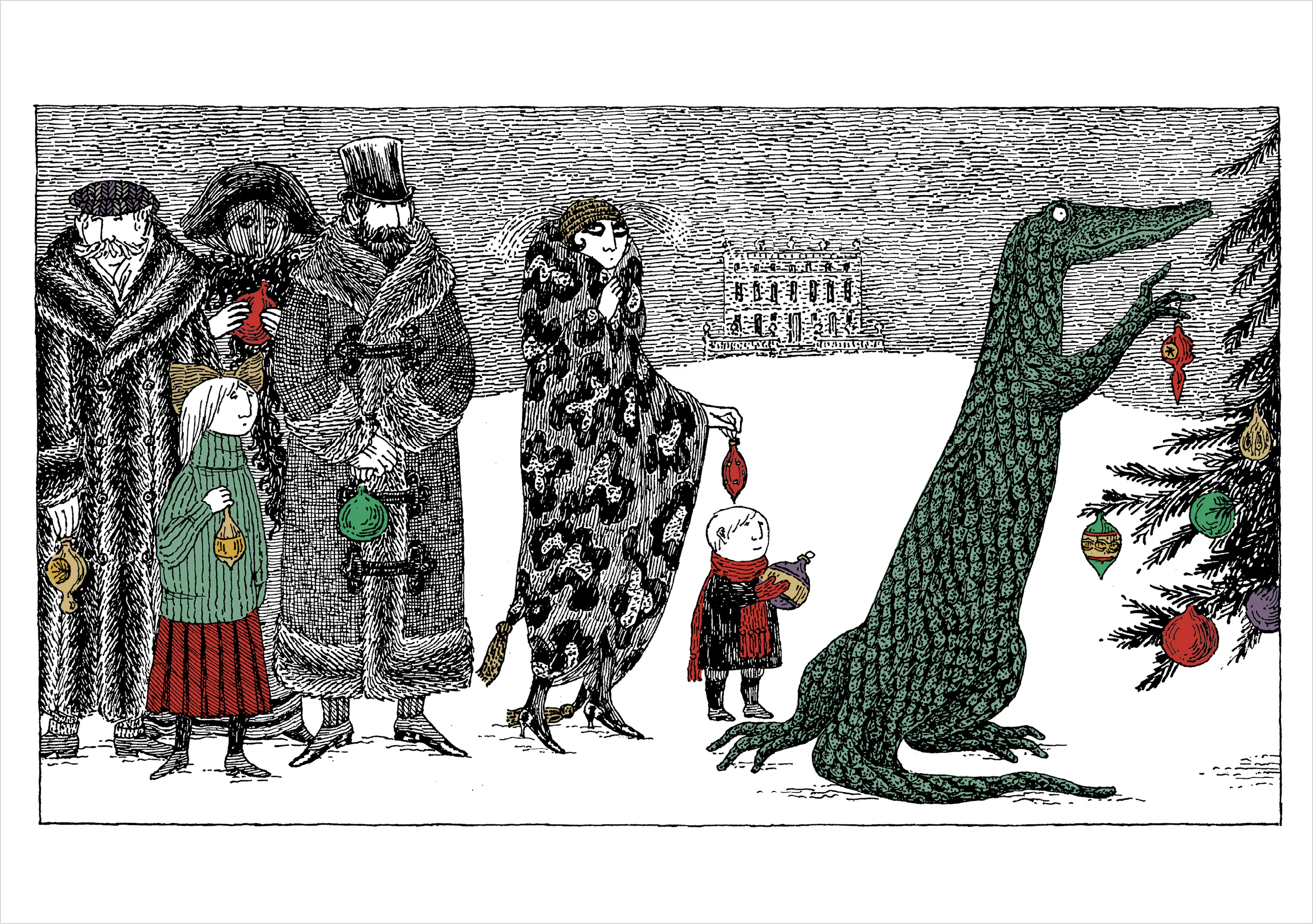 Gorey Greetings: An Edward Gorey Holiday Card Assortment - Image 4