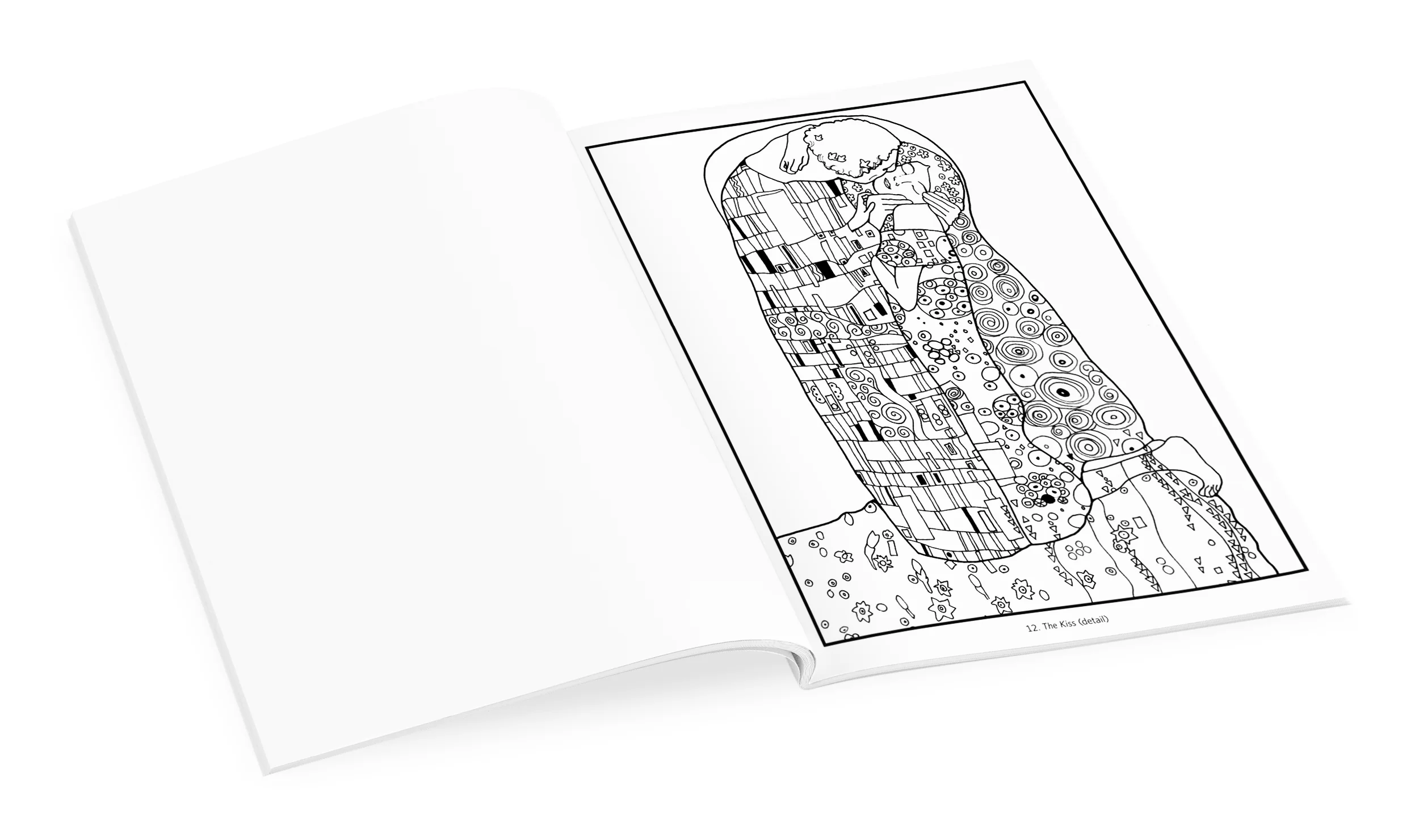 Gustav Klimt Coloring Book - Image 3