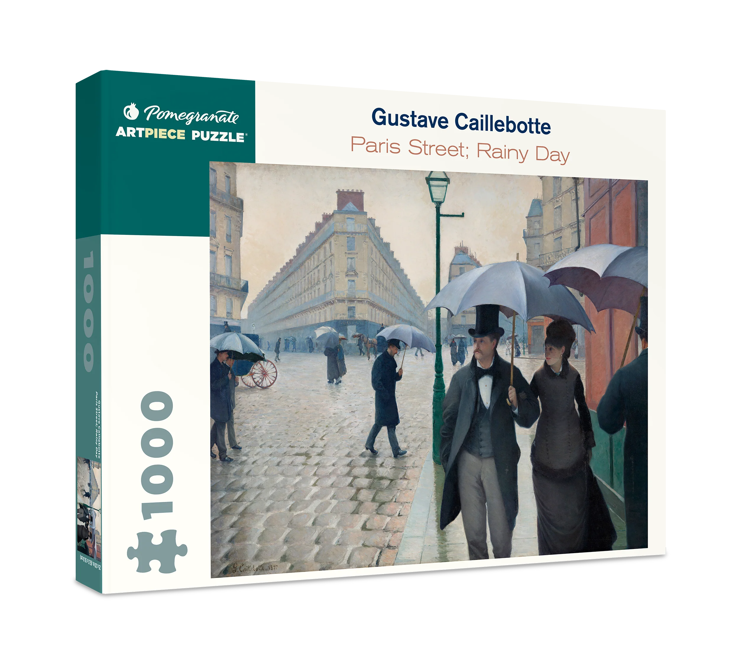 Gustave Caillebotte: Paris Street; Rainy Day 1000-Piece Jigsaw Puzzle