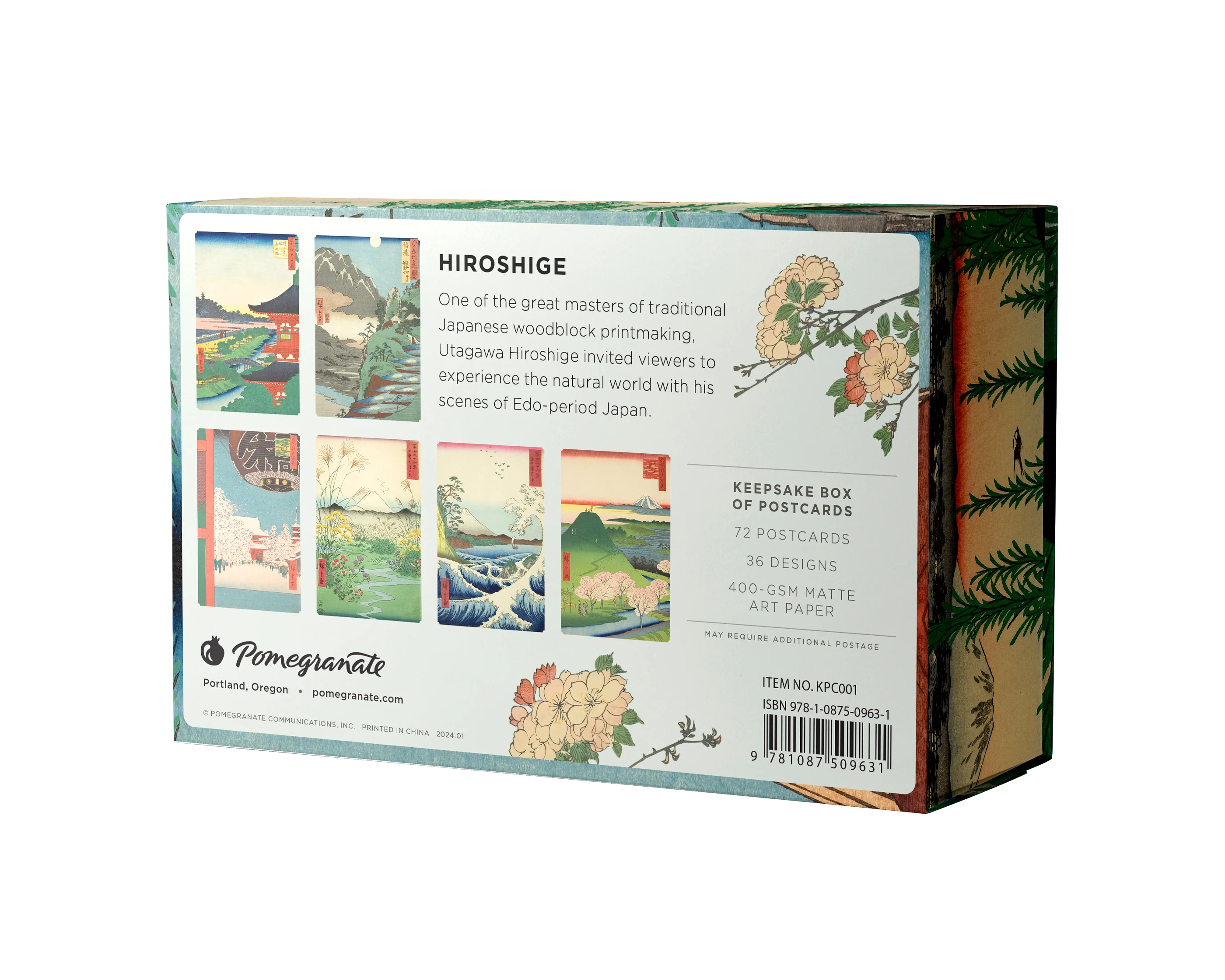 Hiroshige Keepsake Boxed Postcards - Image 7