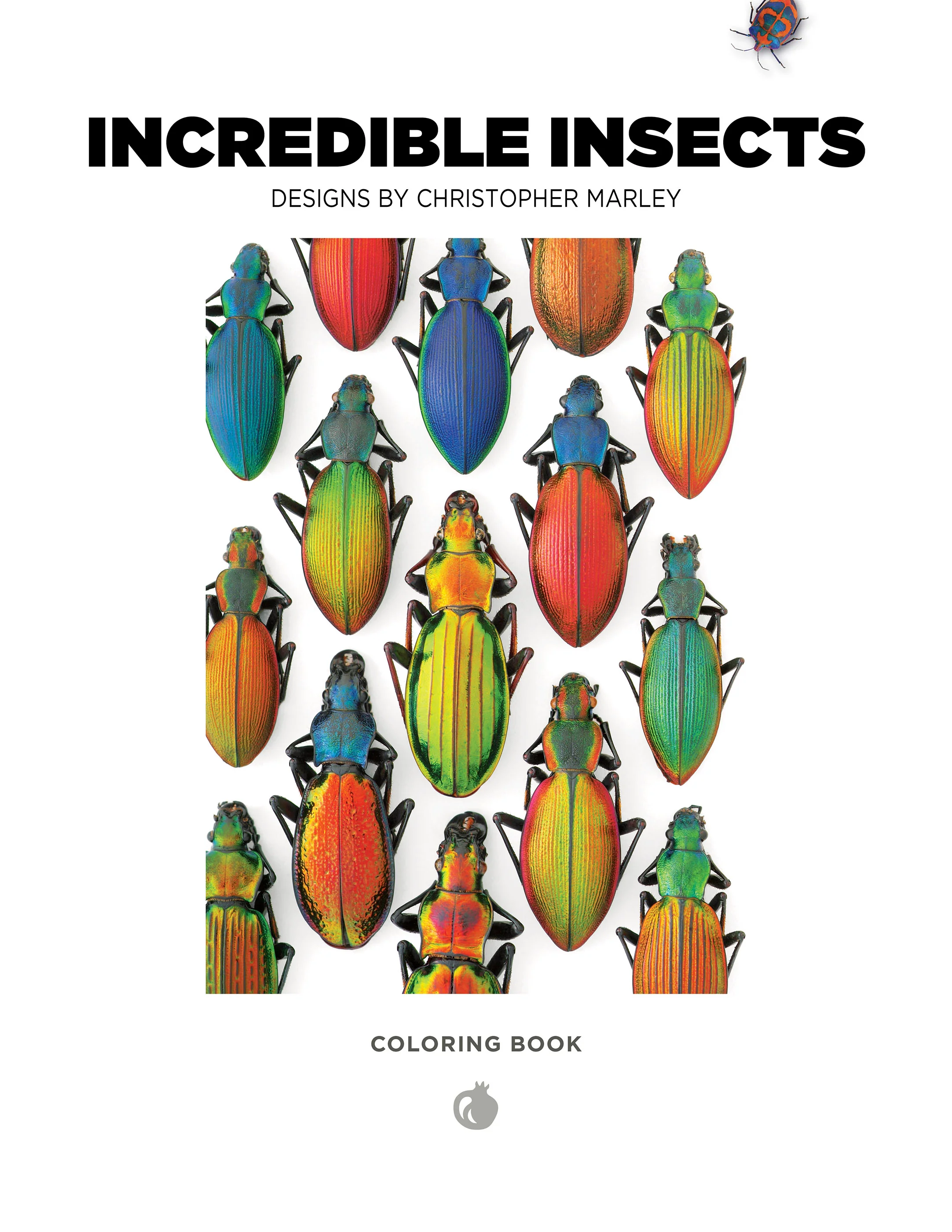 Incredible Insects: Designs by Christopher Marley Coloring Book - Image 2