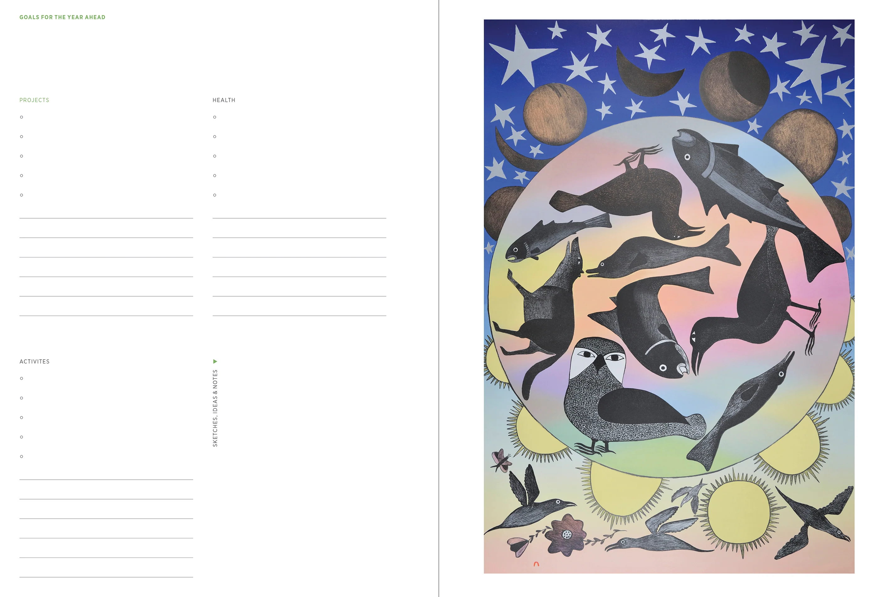 Inuit Art: Kinngait Timeless Planner - Image 3