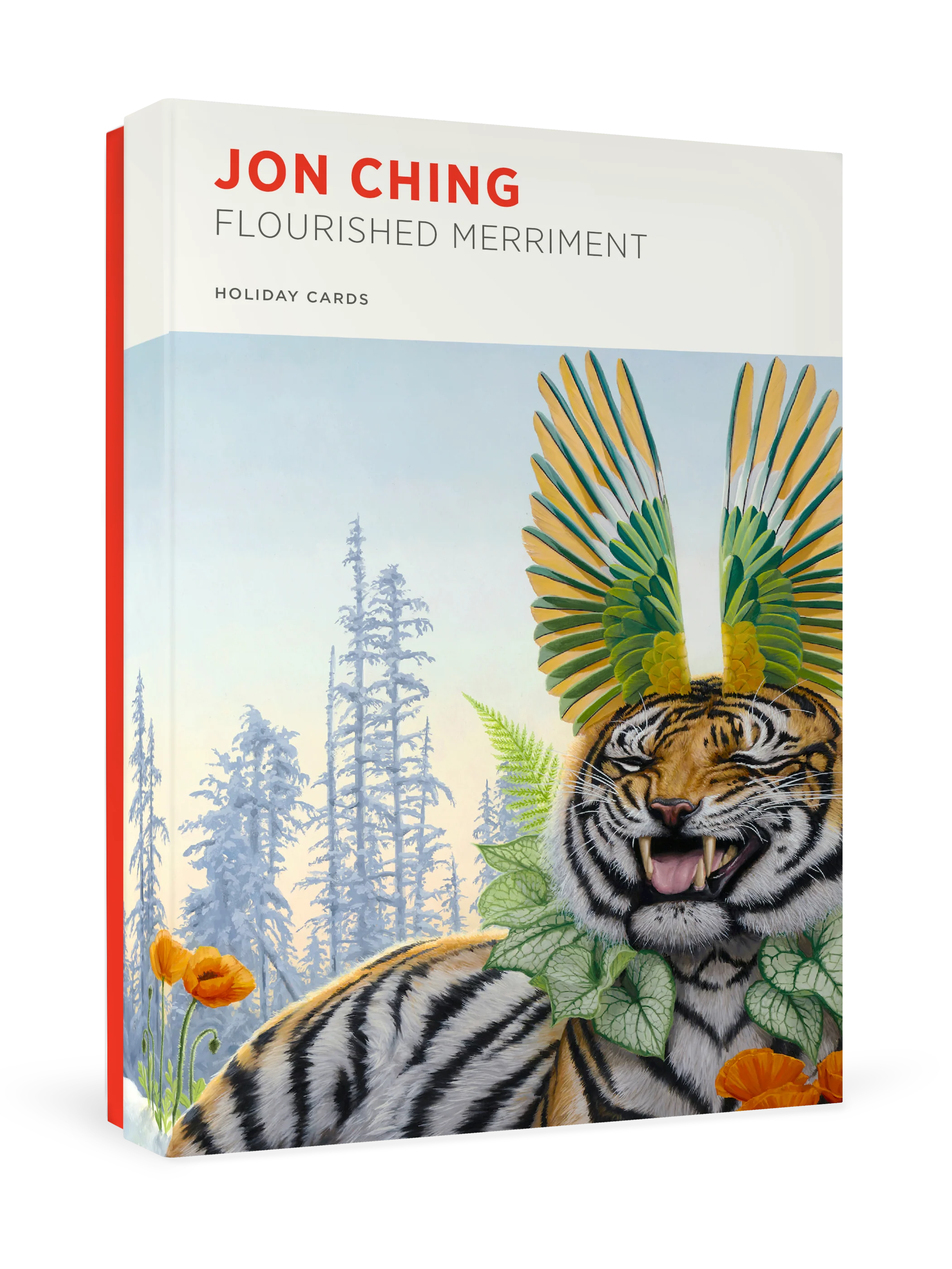 Jon Ching: Flourished Merriment Holiday Cards