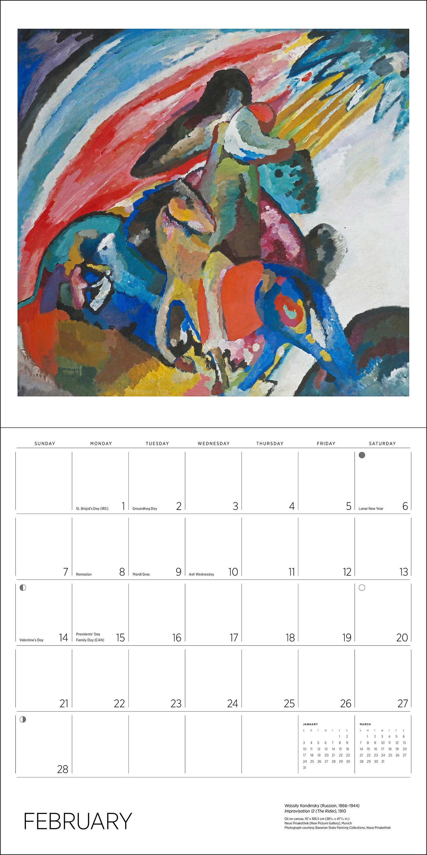 Kandinsky 2027 Wall Calendar - Image 4