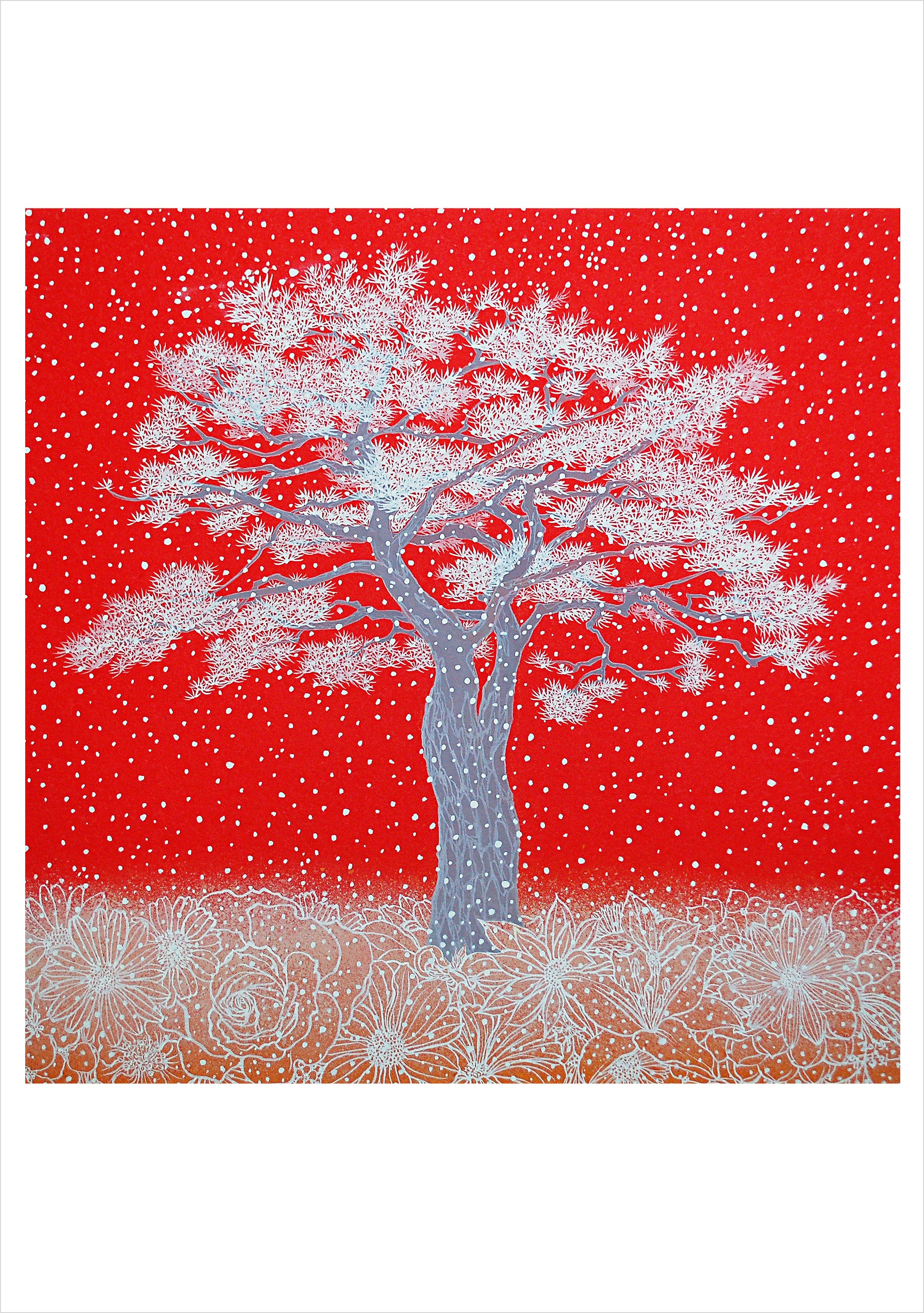 Kyung-Hwa Yu: Snow Flower—Pine Holiday Cards - Image 2