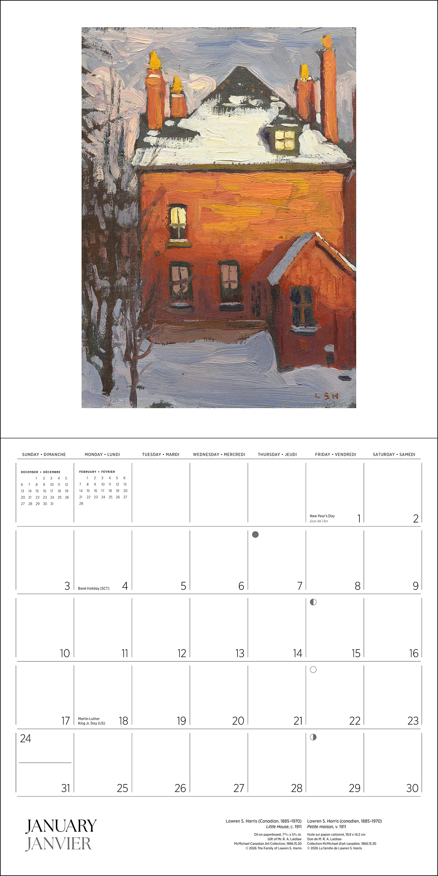 Lawren S. Harris 2027 Wall Calendar - Image 3