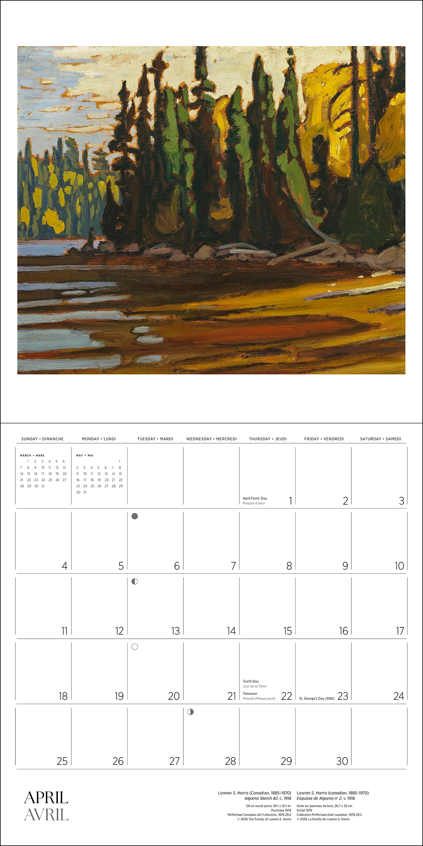 Lawren S. Harris 2027 Wall Calendar - Image 6