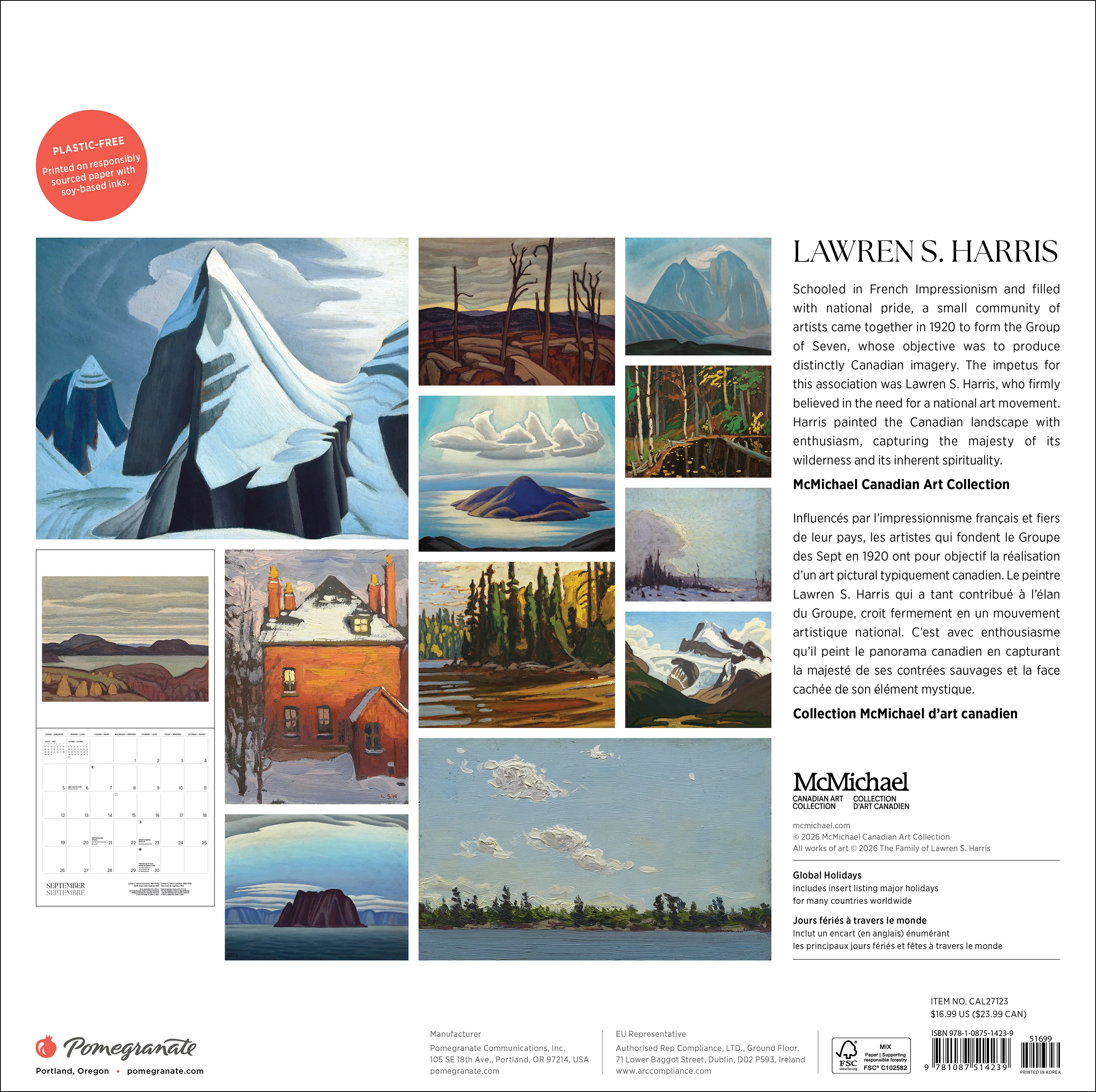 Lawren S. Harris 2027 Wall Calendar - Image 8