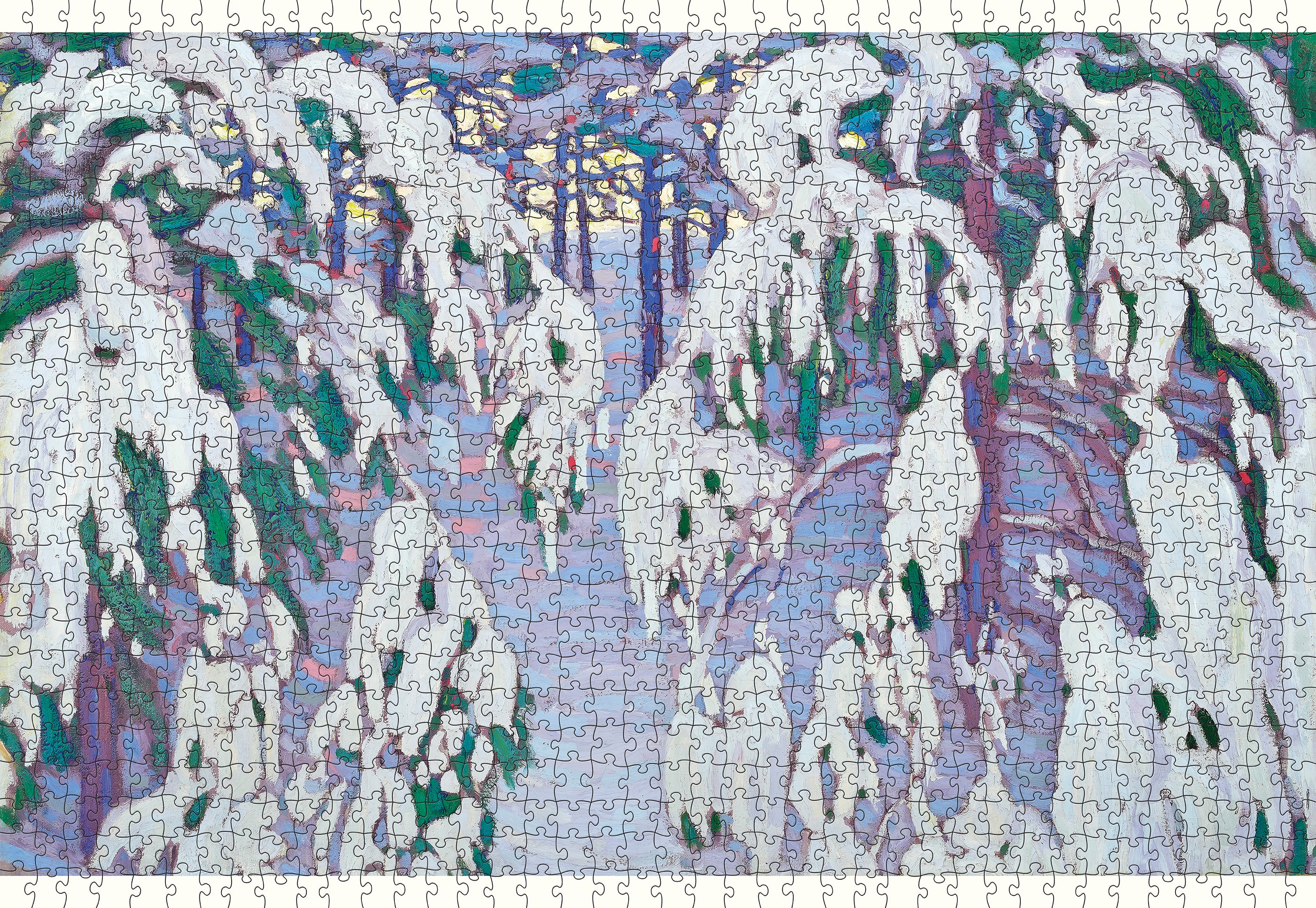 Lawren S. Harris: Snow Fantasy 1000-Piece Jigsaw Puzzle - Image 2