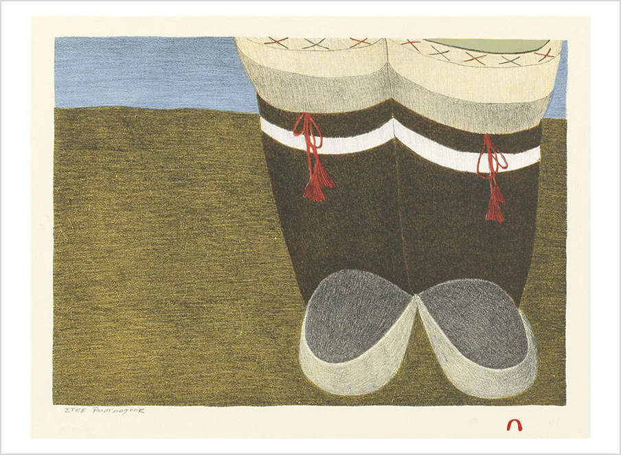Life on the Land: Inuit Art from Kinngait Book of Postcards - Image 2