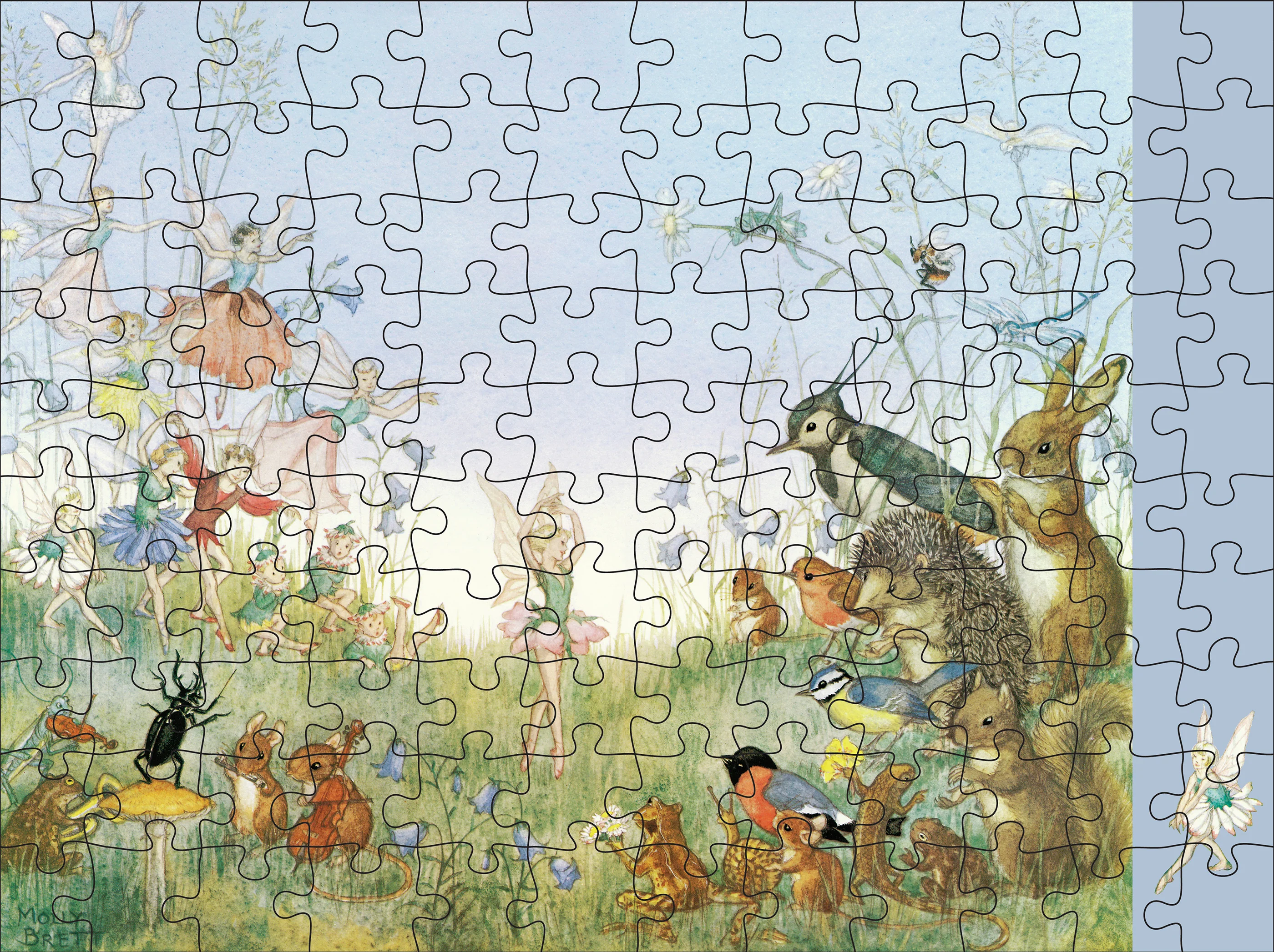 Molly Brett: Woodland Adventures 120-Piece Double-Sided Jigsaw Puzzle Set - Image 3