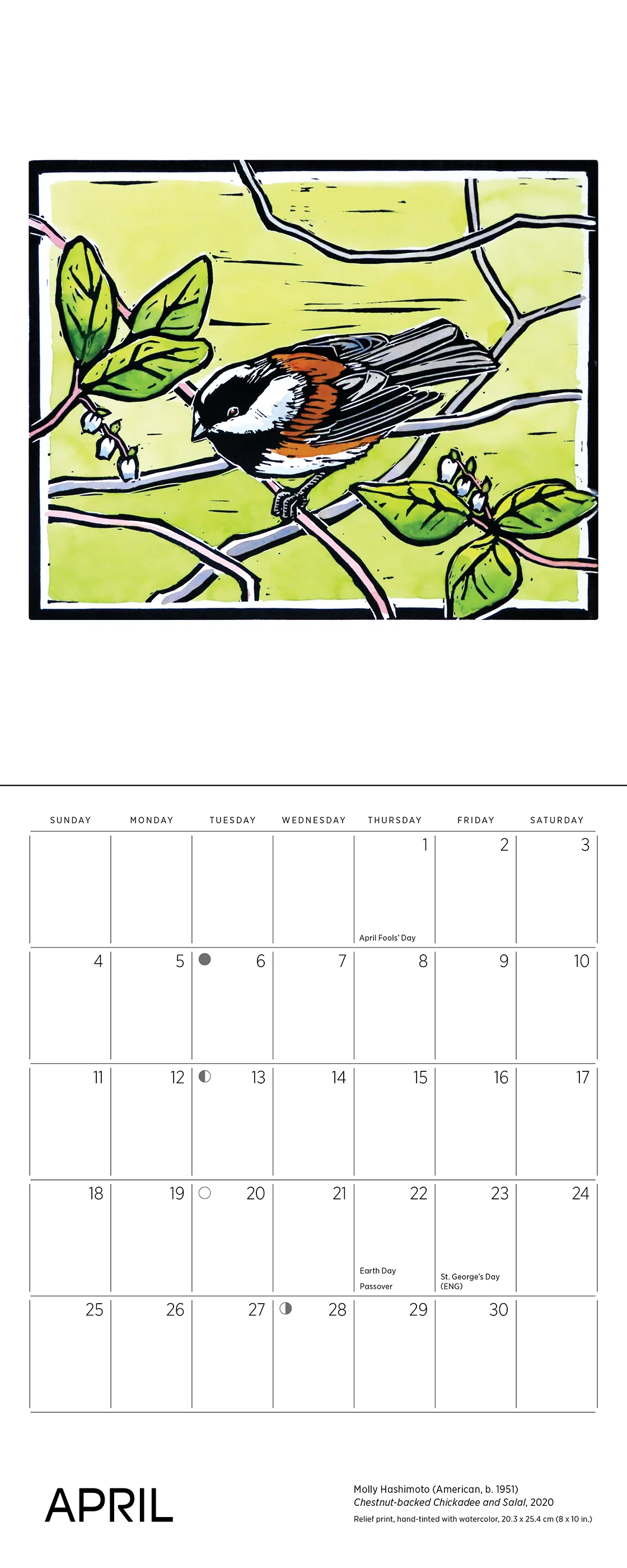 Molly Hashimoto: Wildlife 2027 Mini Wall Calendar - Image 5