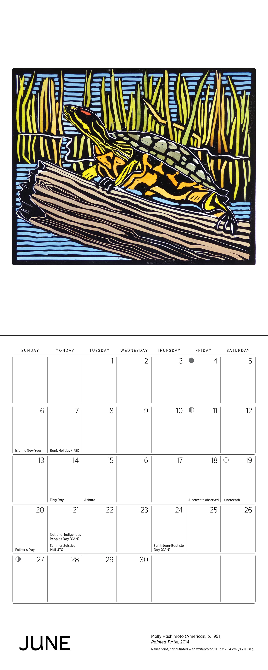 Molly Hashimoto: Wildlife 2027 Mini Wall Calendar - Image 7