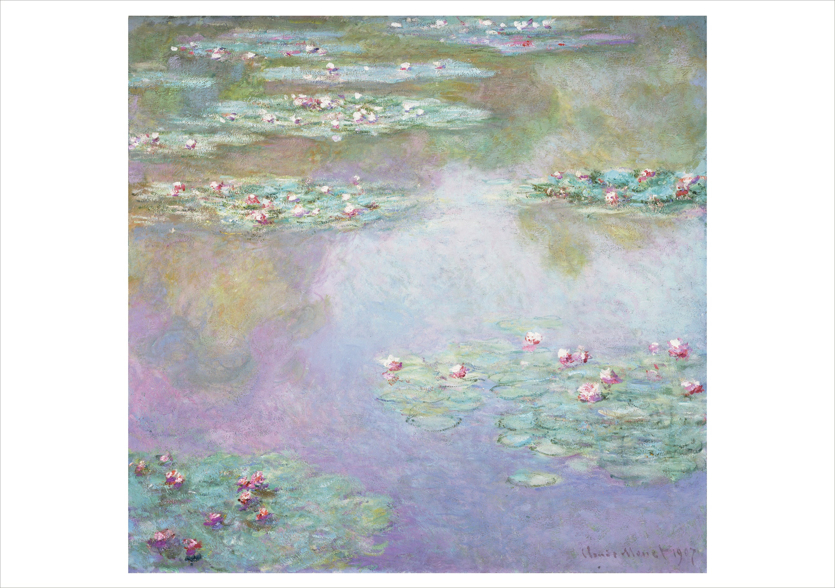 Monet: Water Lilies Notecard Folio - Image 3