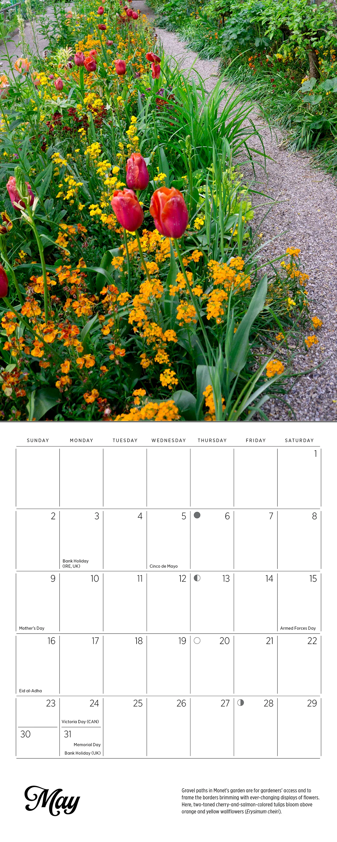 Monet's Passion: The Gardens at Giverny 2027 Mini Wall Calendar - Image 7