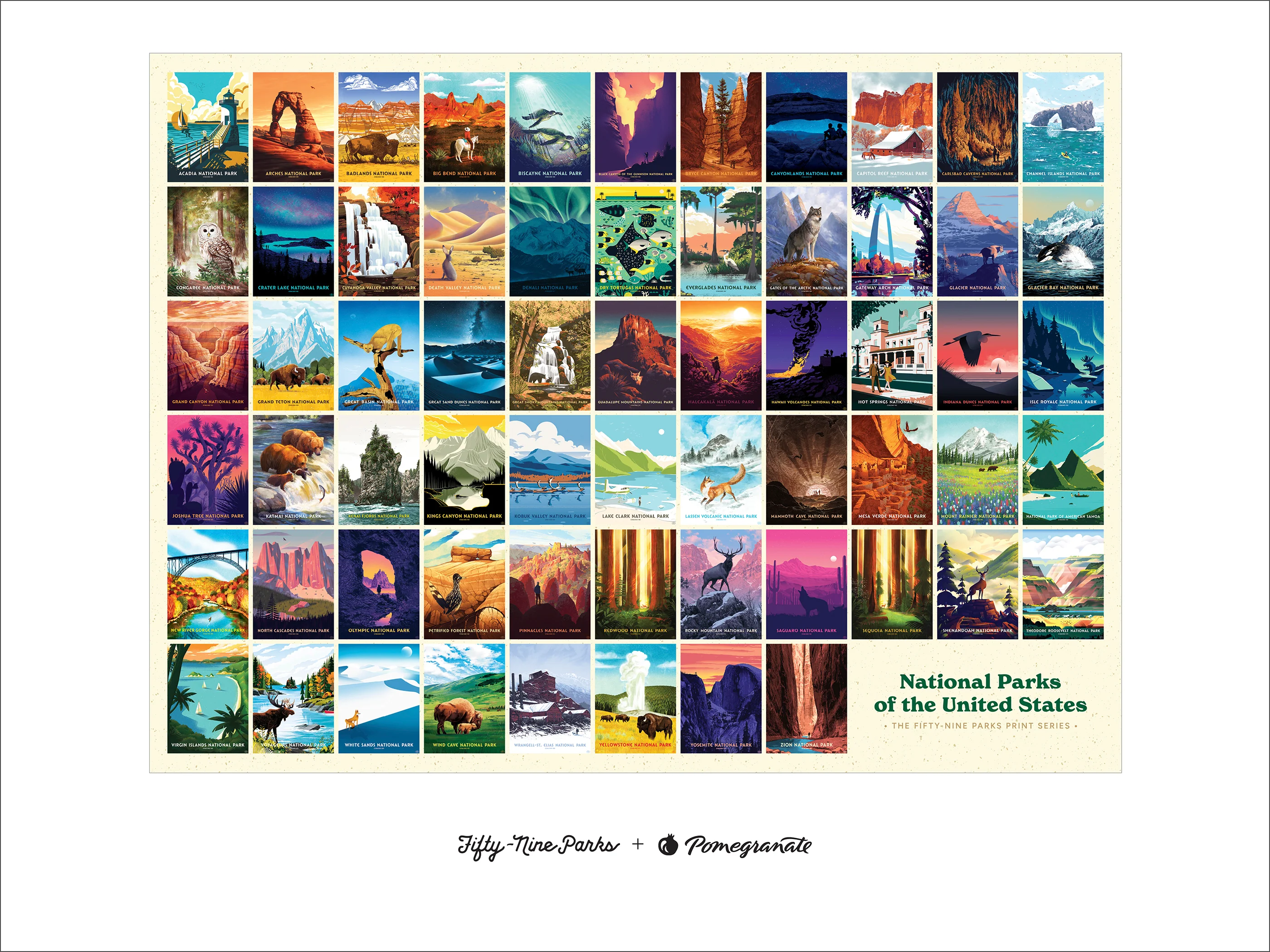 National Parks 1000-Piece Jigsaw Puzzle - Image 3