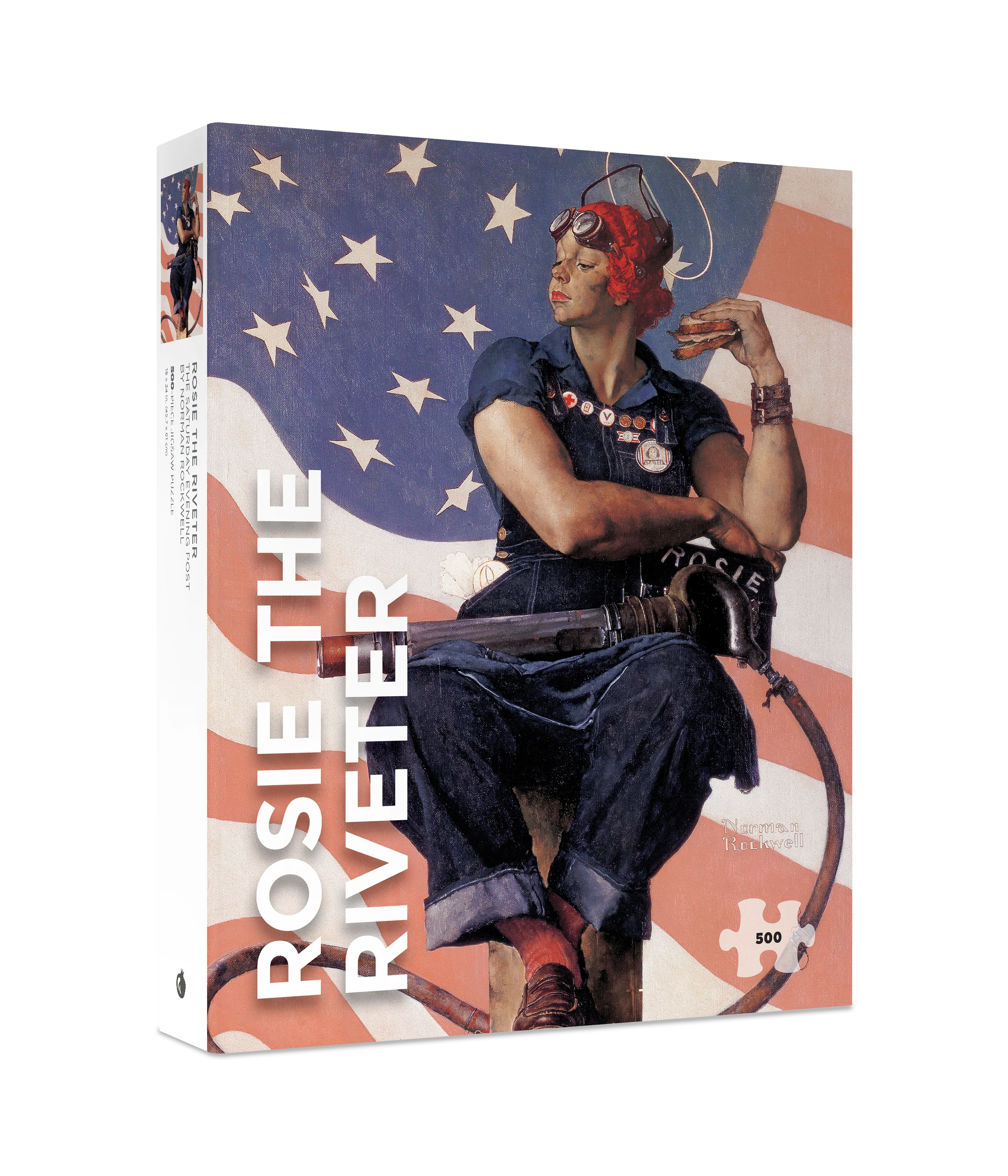 Norman Rockwell: Rosie the Riveter 500-Piece Jigsaw Puzzle