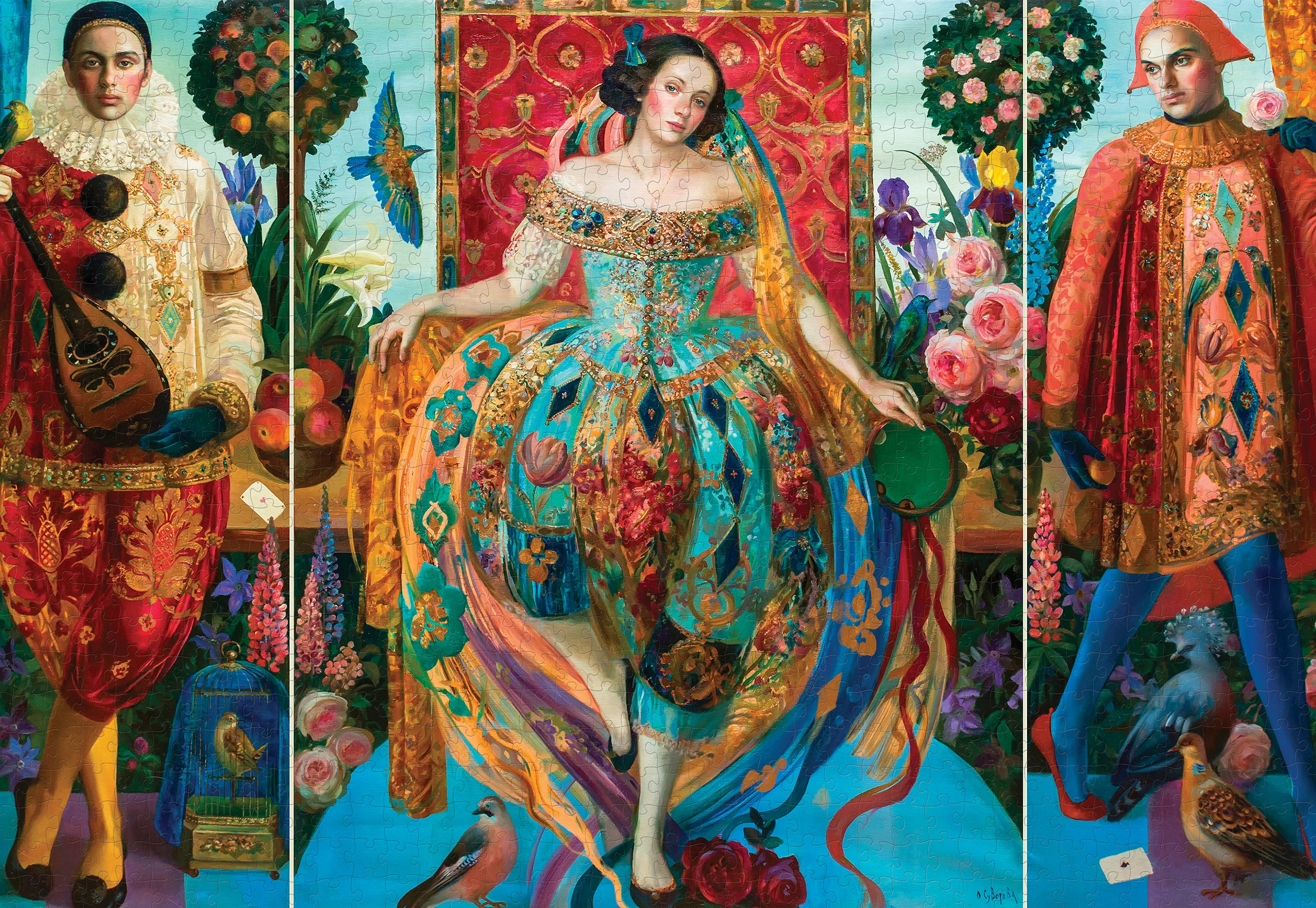 Olga Suvorova: Dancer 1000-Piece Jigsaw Puzzle - Image 2
