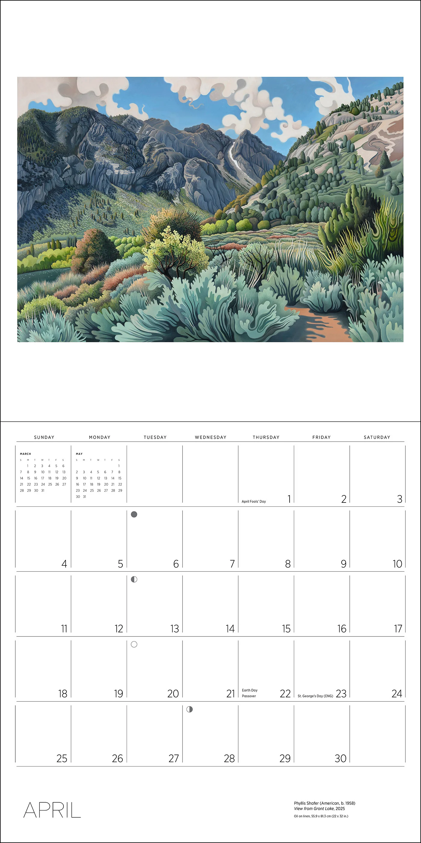 Phyllis Shafer: Nature Divine 2027 Wall Calendar - Image 5