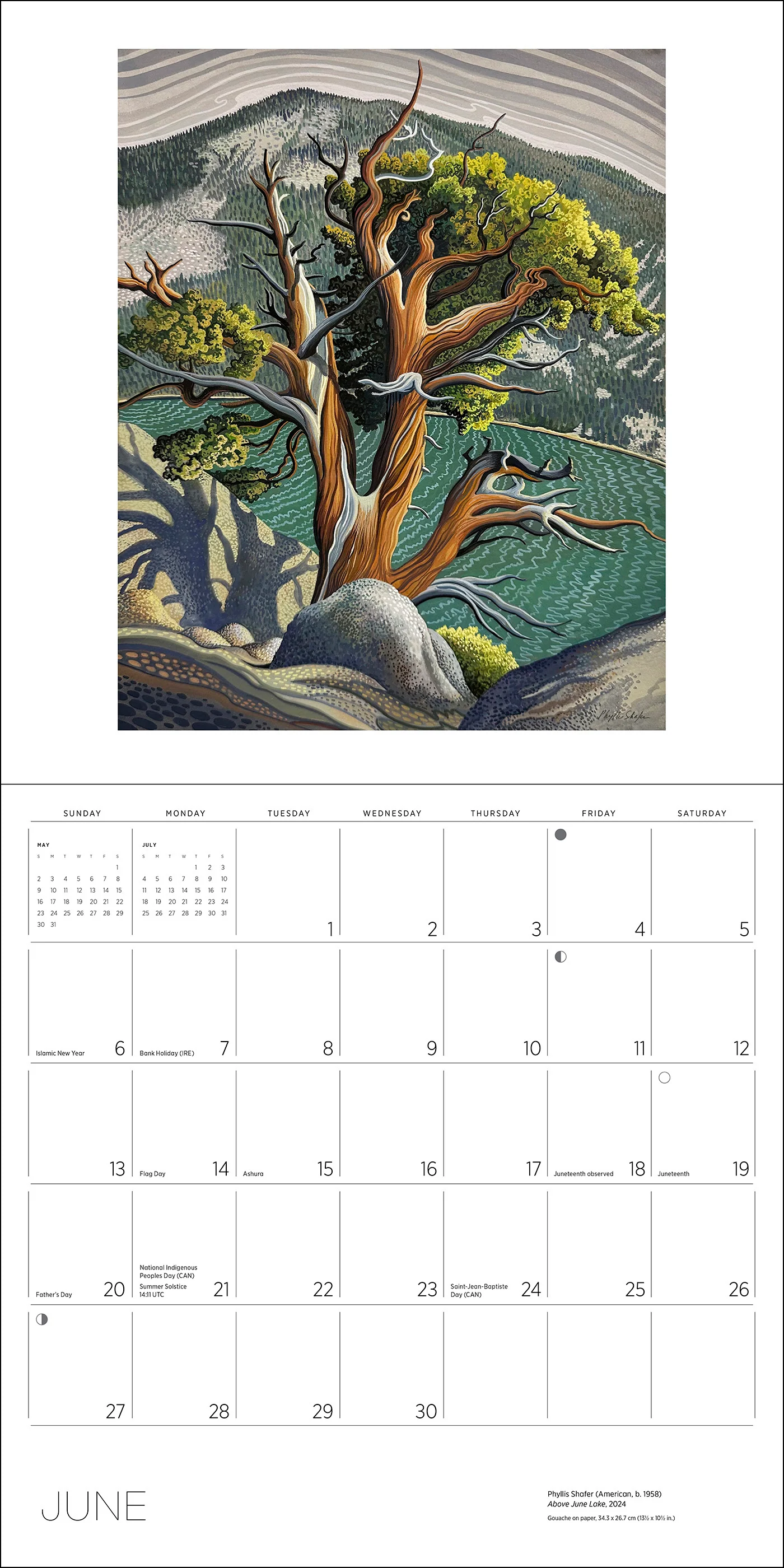Phyllis Shafer: Nature Divine 2027 Wall Calendar - Image 7