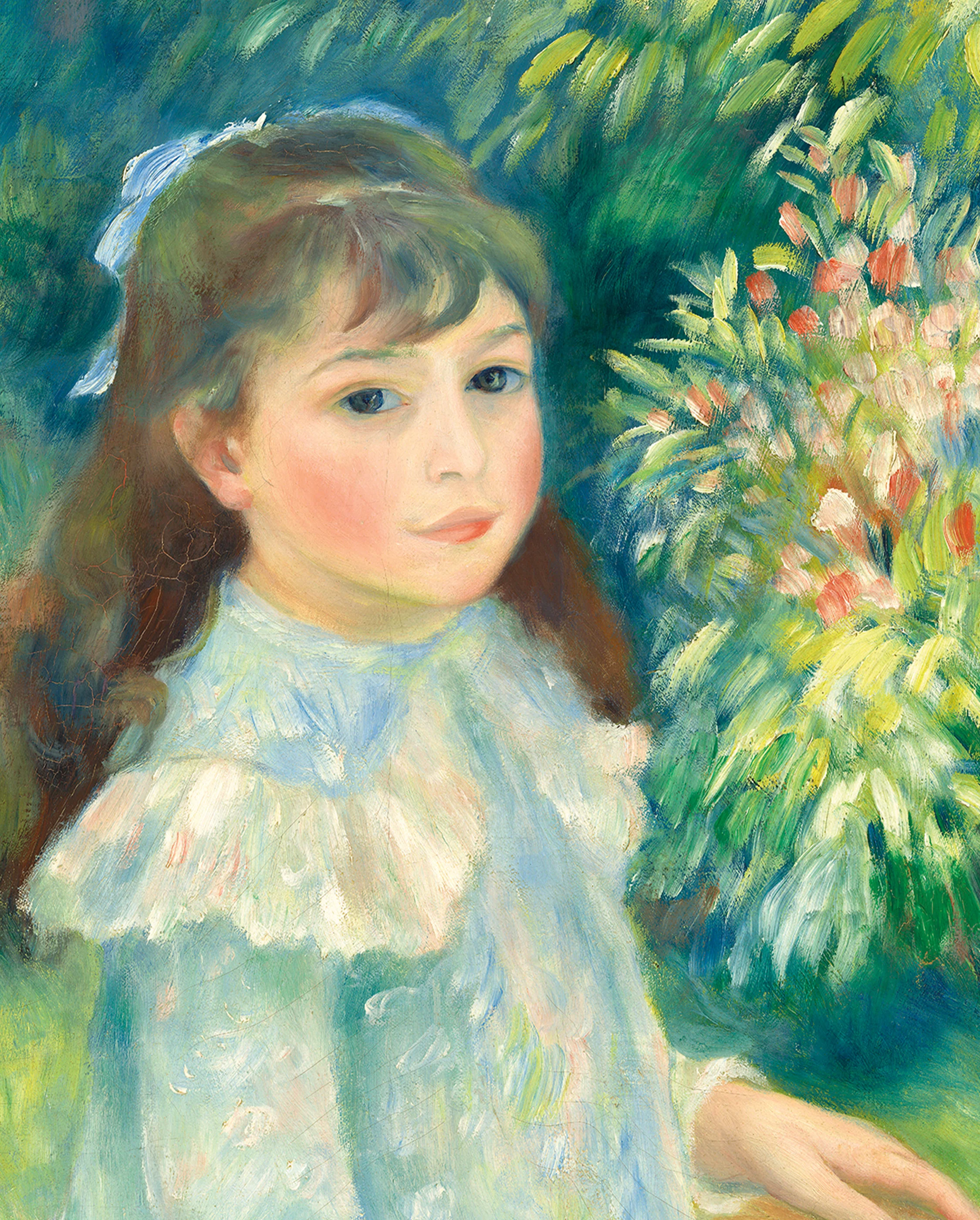 Pierre-Auguste Renoir: Girl with a Hoop Bookmark - Image 2
