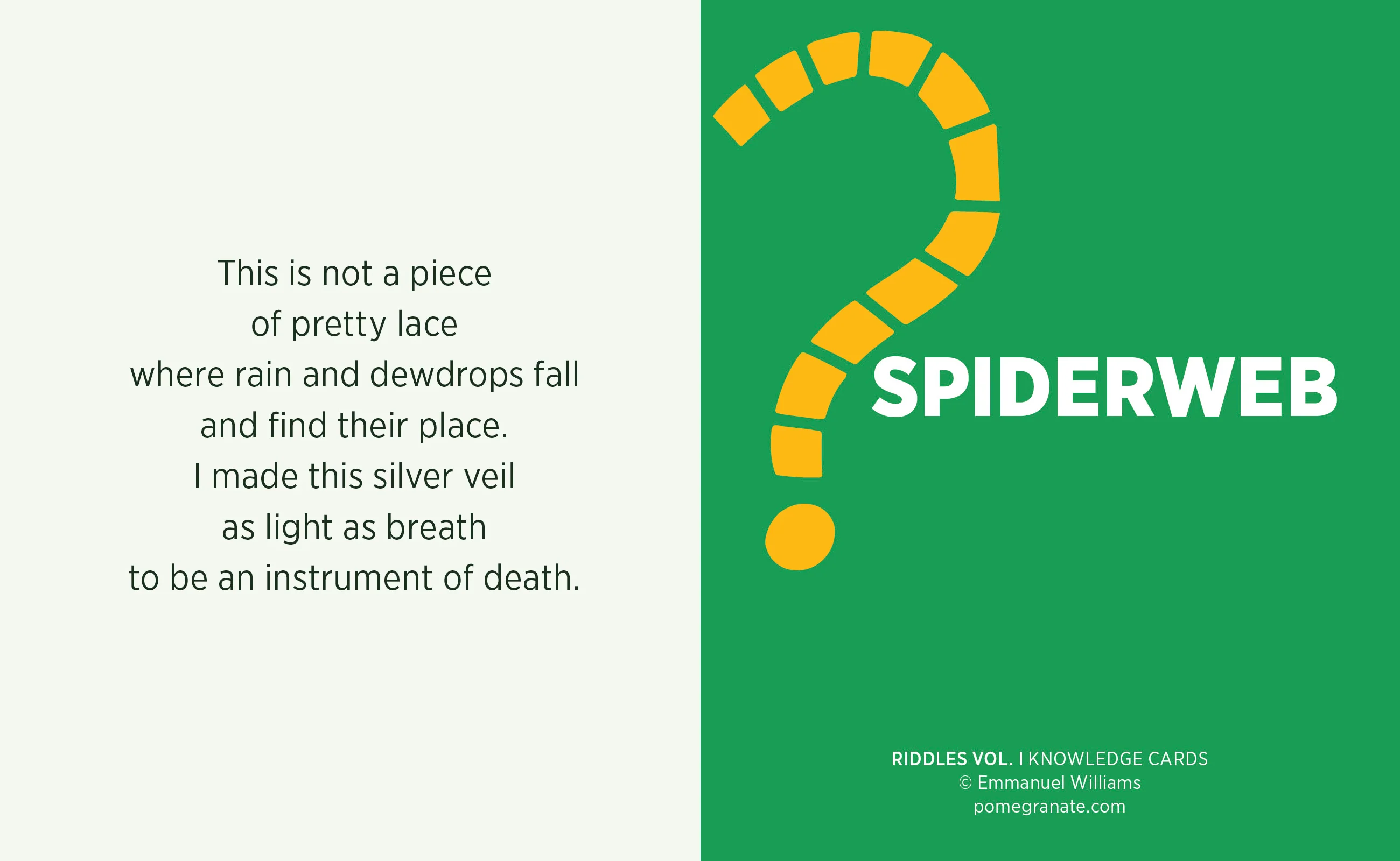 Riddles, Vol. I Knowledge Cards - Image 3