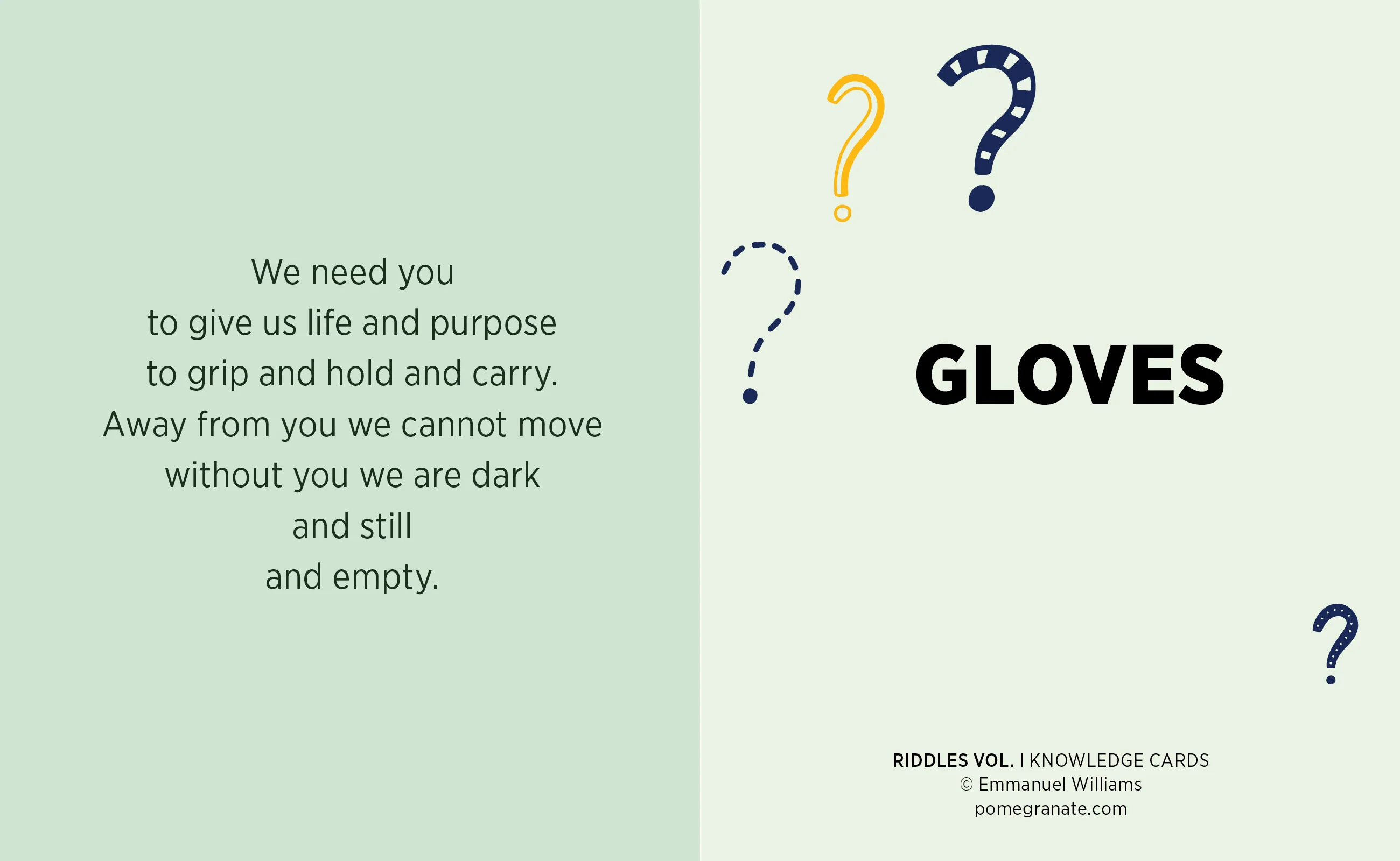 Riddles, Vol. I Knowledge Cards - Image 4