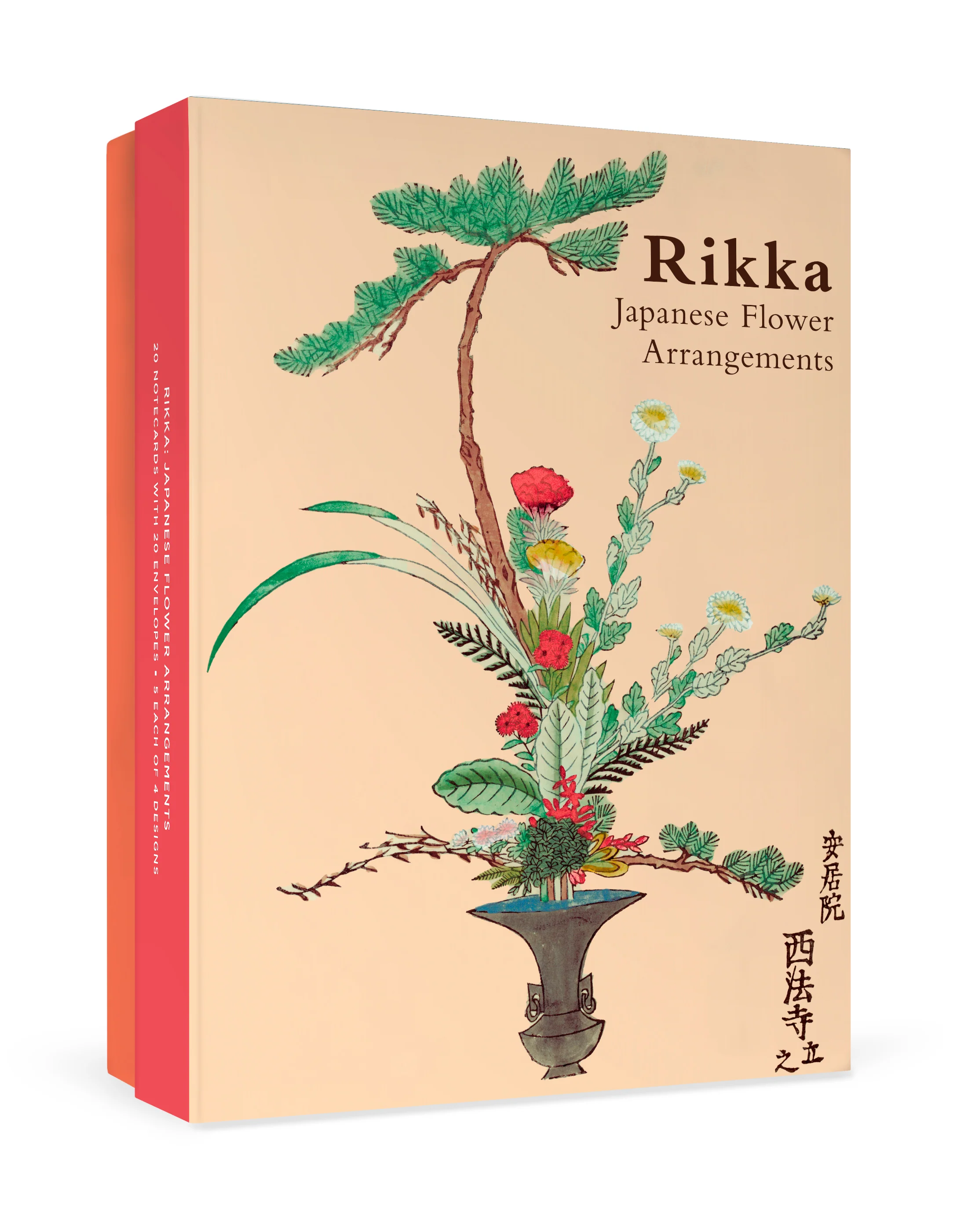 Rikka: Japanese Flower Arrangements Boxed Notecard Assortment