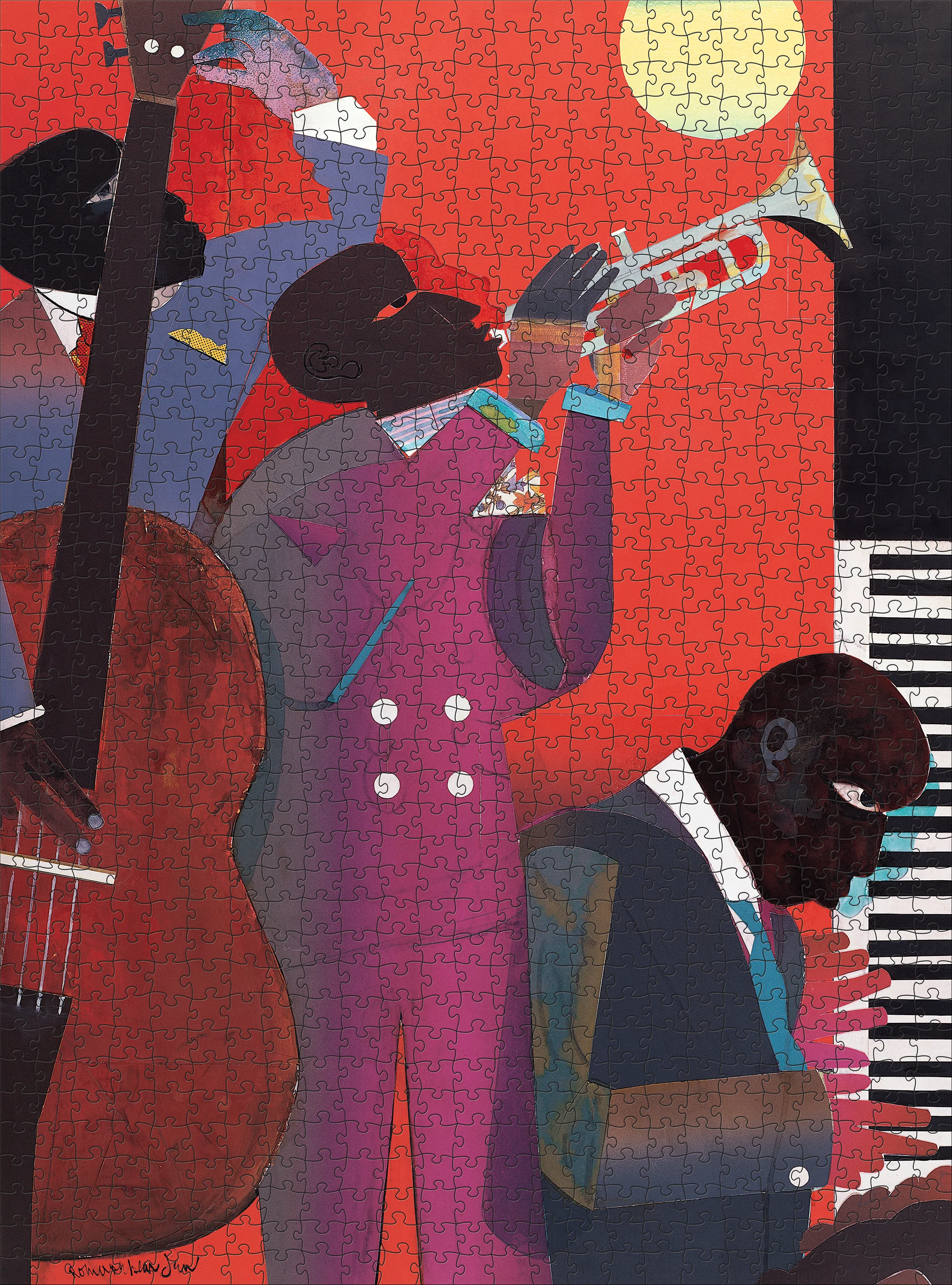 Romare Bearden: Up at Minton’s 1000-Piece Jigsaw Puzzle - Image 2