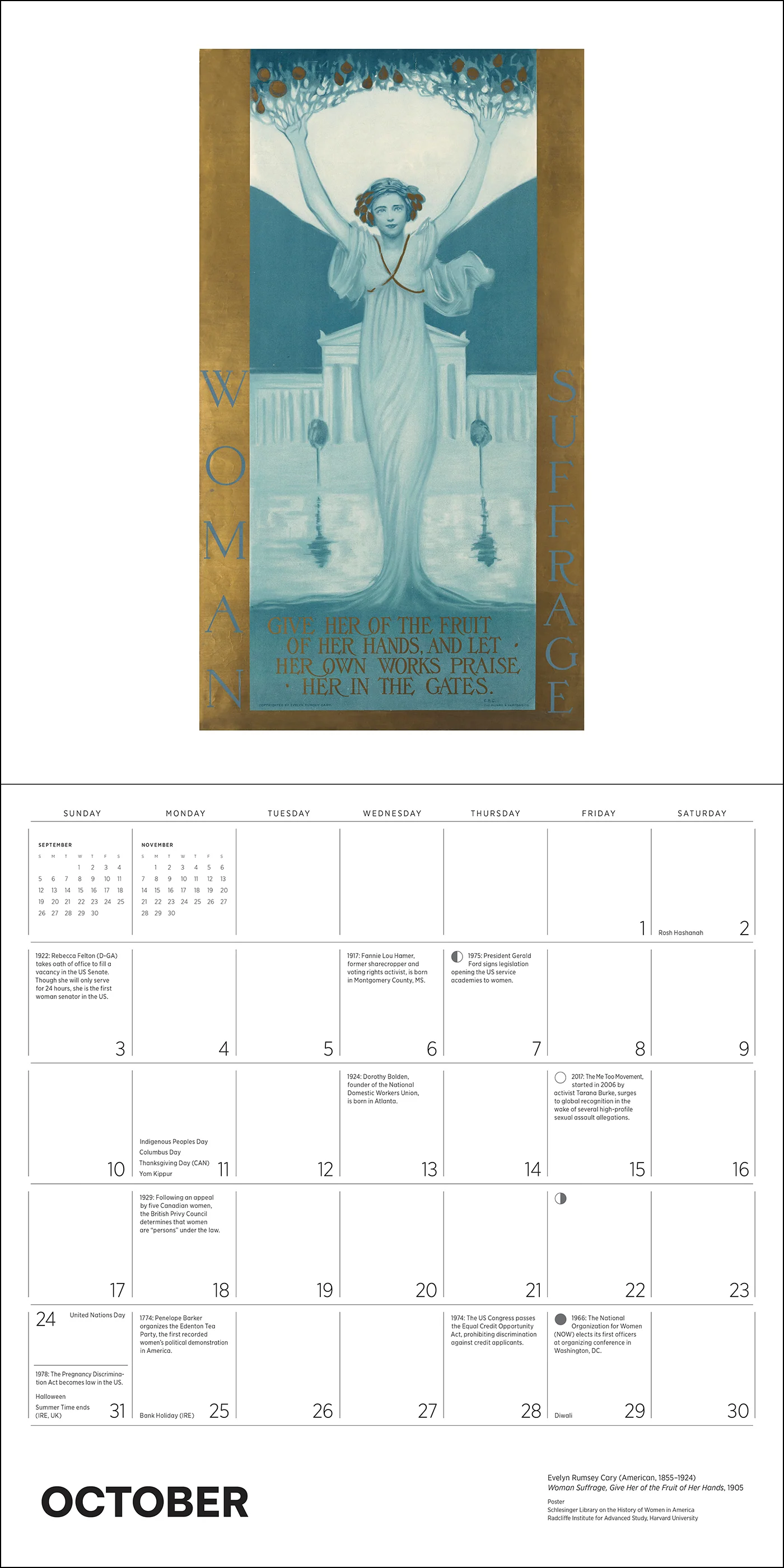 The Fight for Women’s Rights 2027 Wall Calendar - Image 4
