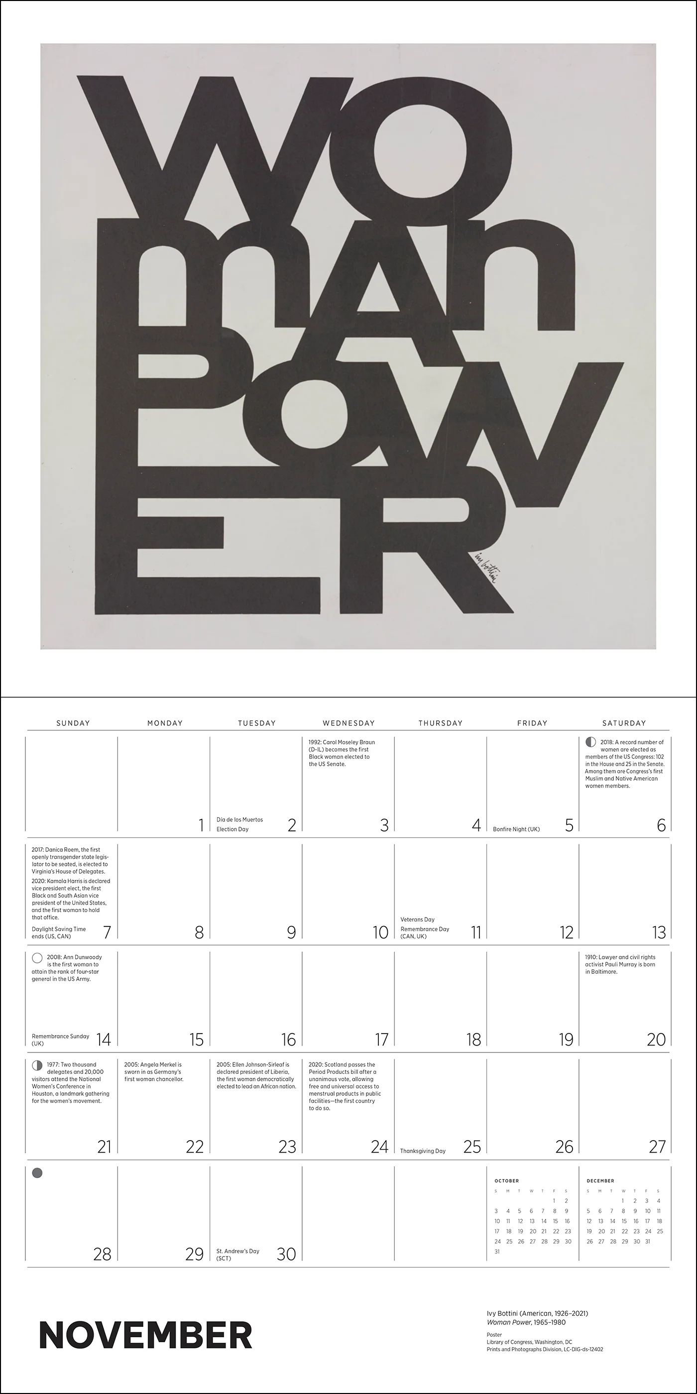 The Fight for Women’s Rights 2027 Wall Calendar - Image 5